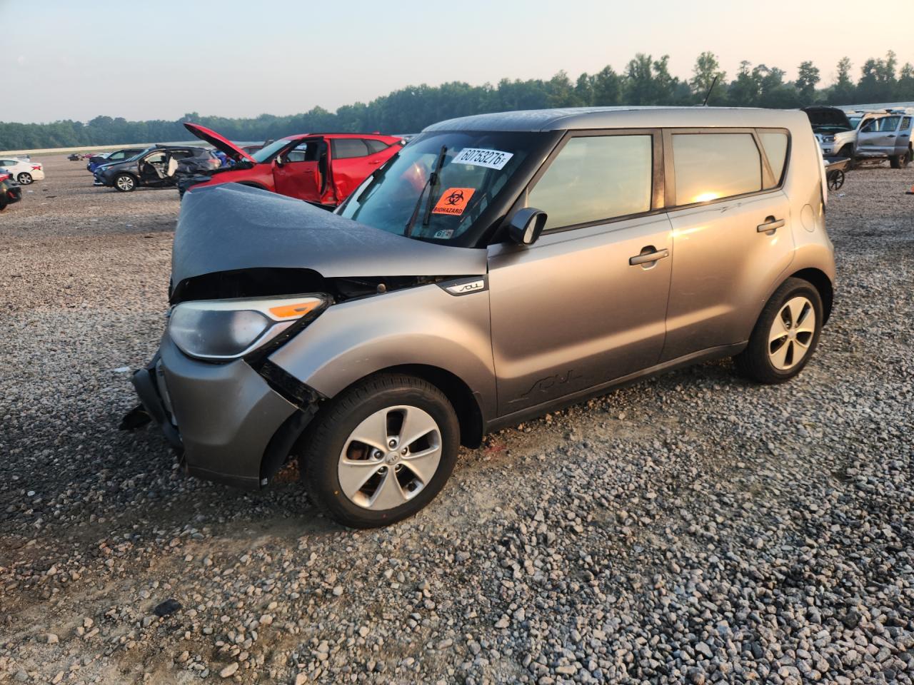 2016 Kia Soul +, VIN KNDJP3A55G7316636 — Front end