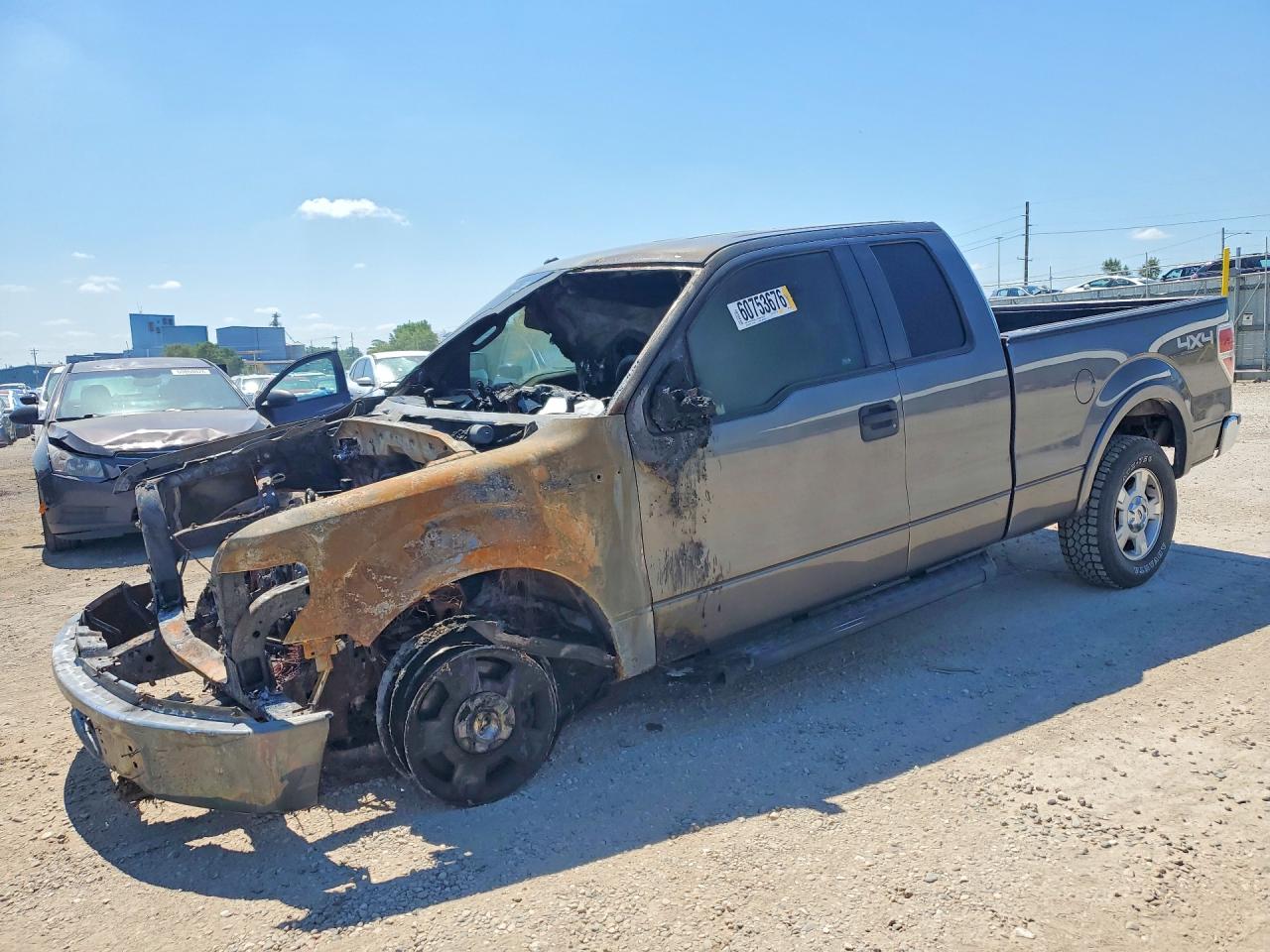 2010 Ford F-150 XL, VIN 1FTFX1EV9AFC15441 — Пожар
