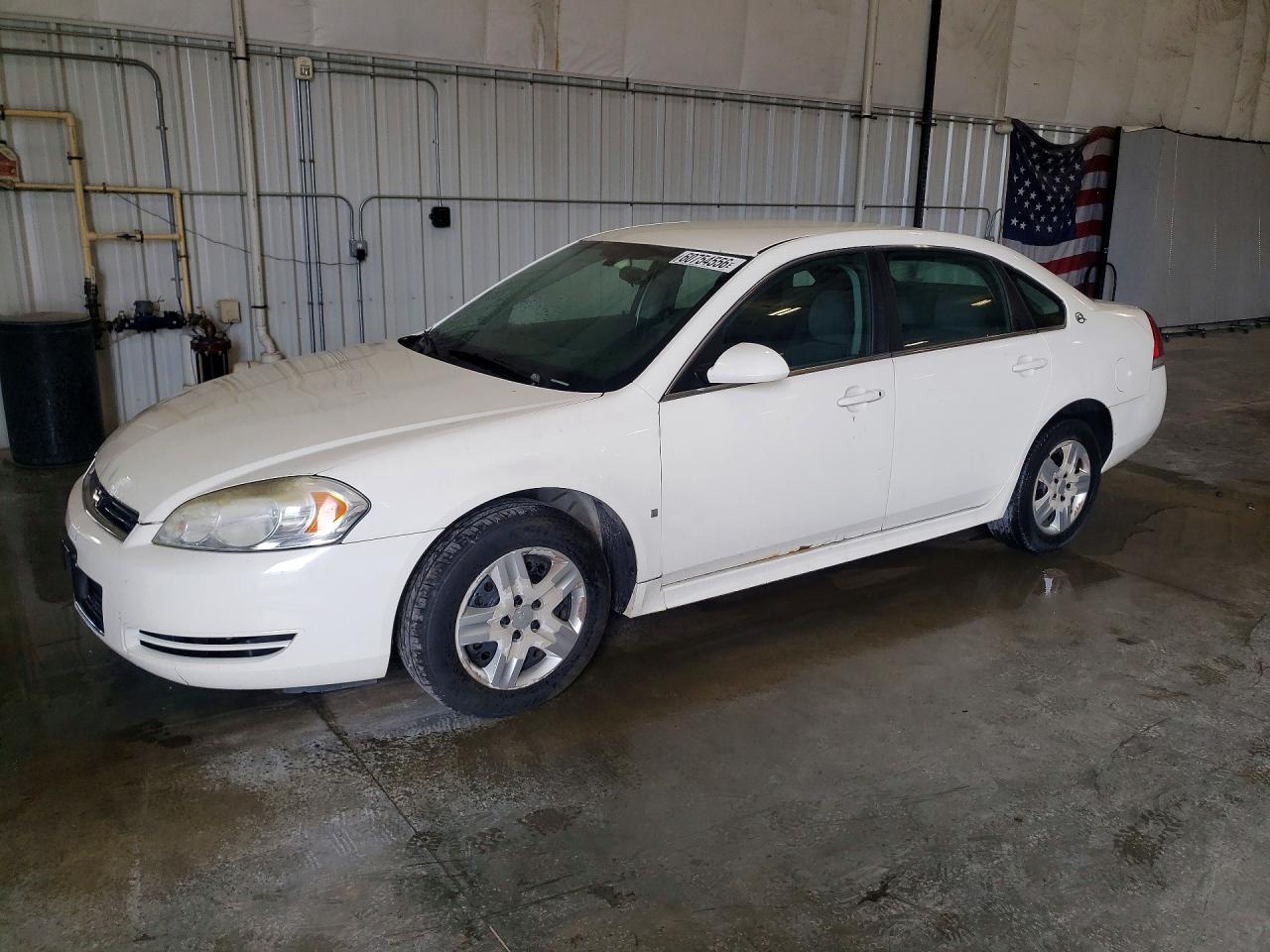 2009 Chevrolet Impala LS, VIN 2G1WB57K991253112 — Side