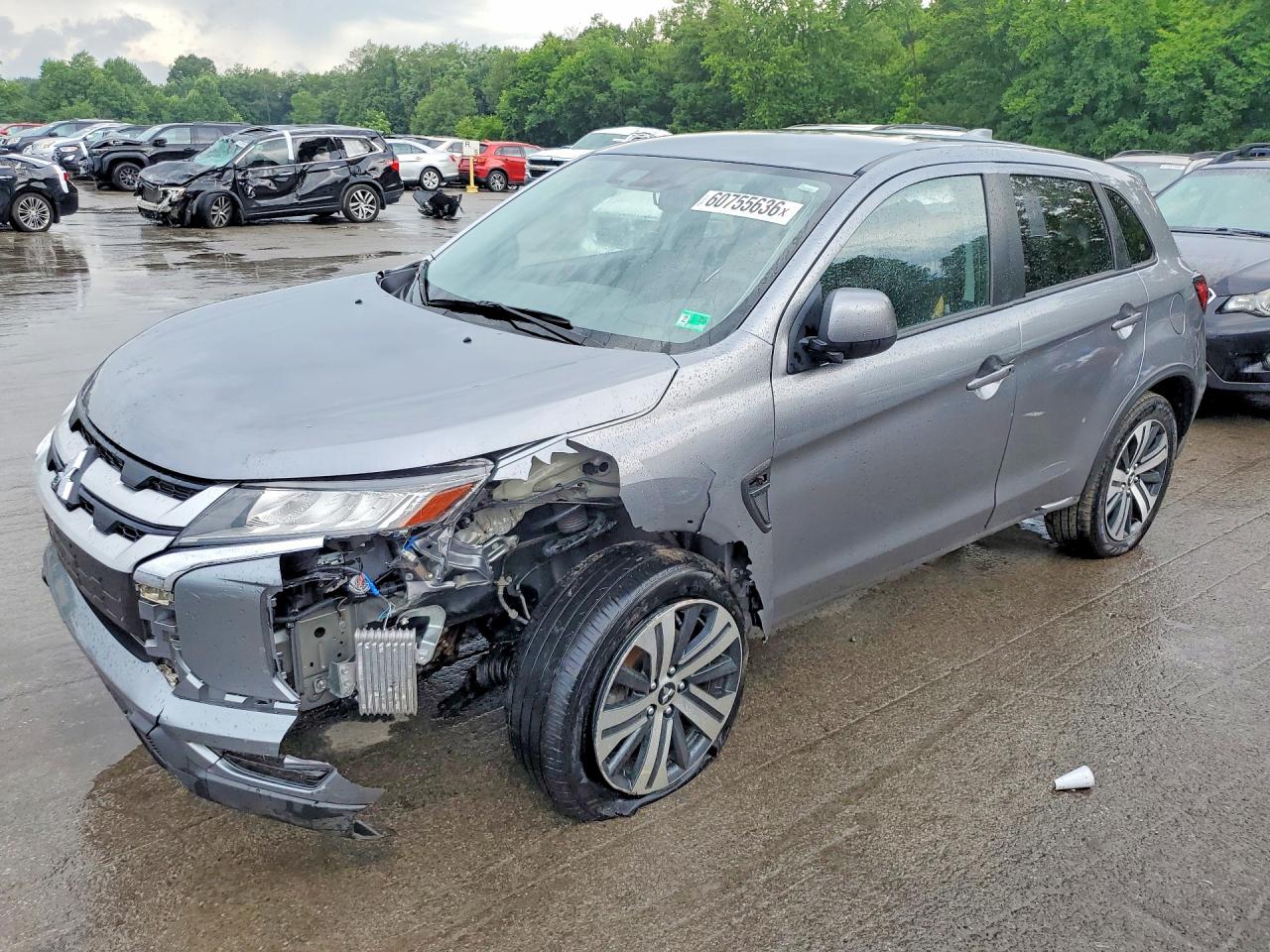 2024 Mitsubishi Outlander S, VIN JA4ARUAU6RU024709 — Undercarriage