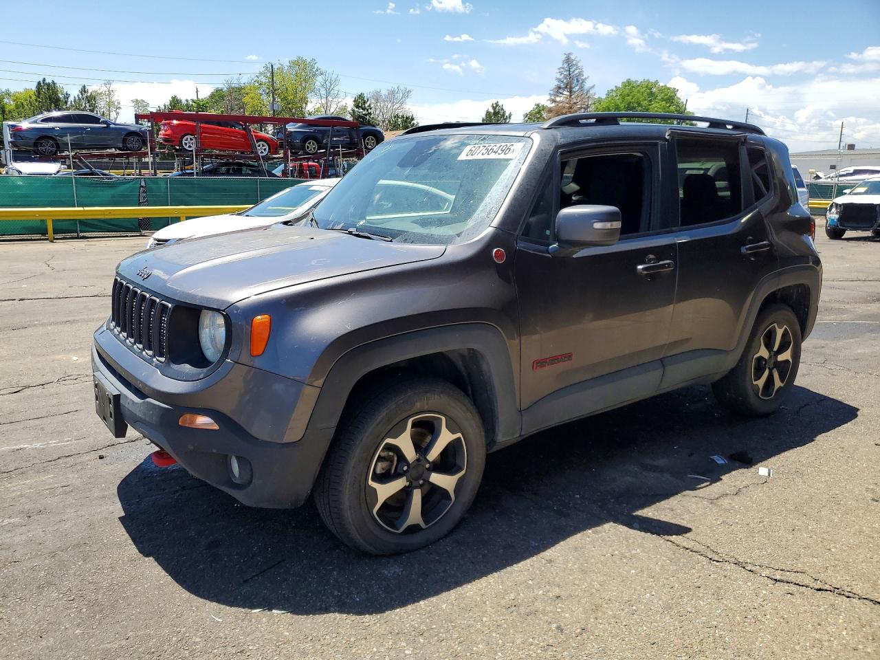 2019 Jeep Renegade Trailhawk, VIN ZACNJBC17KPK64040 — Град