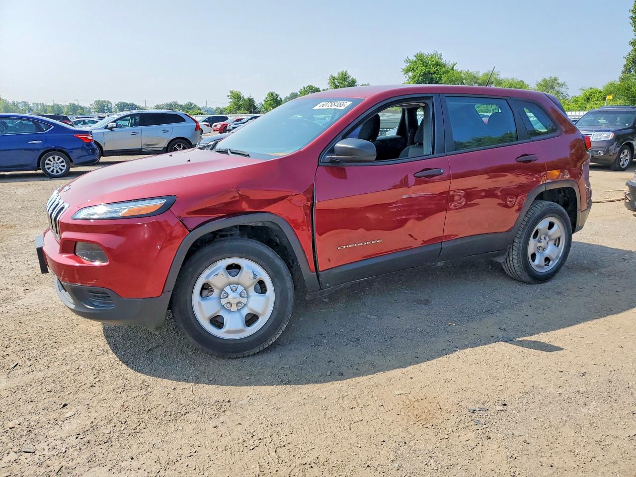 2016 Jeep Cherokee Altitude, VIN 1C4PJMABXGW131169 — Перед