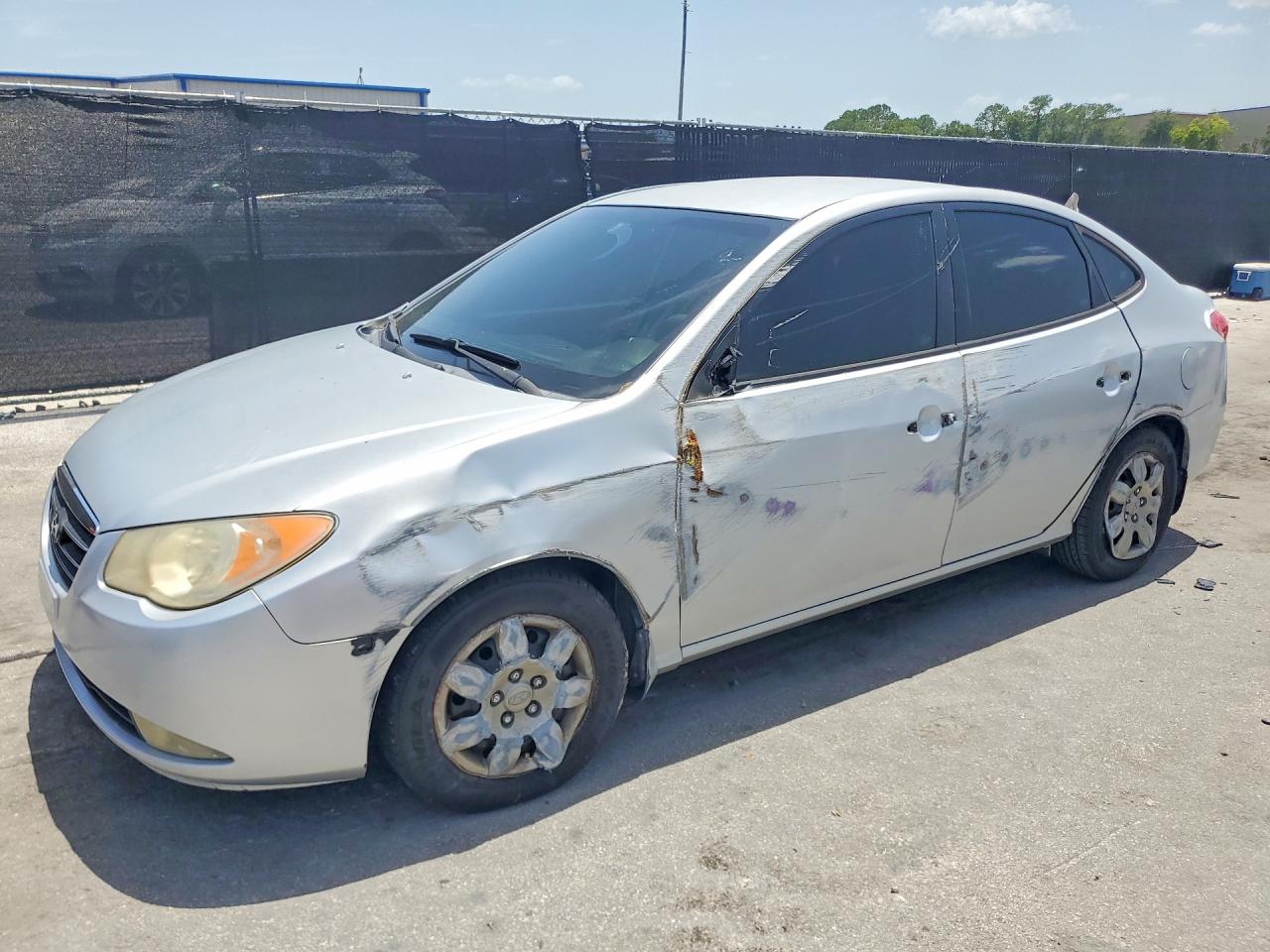 2007 Hyundai Elantra GLS, VIN KMHDU46D17U207437 — Side