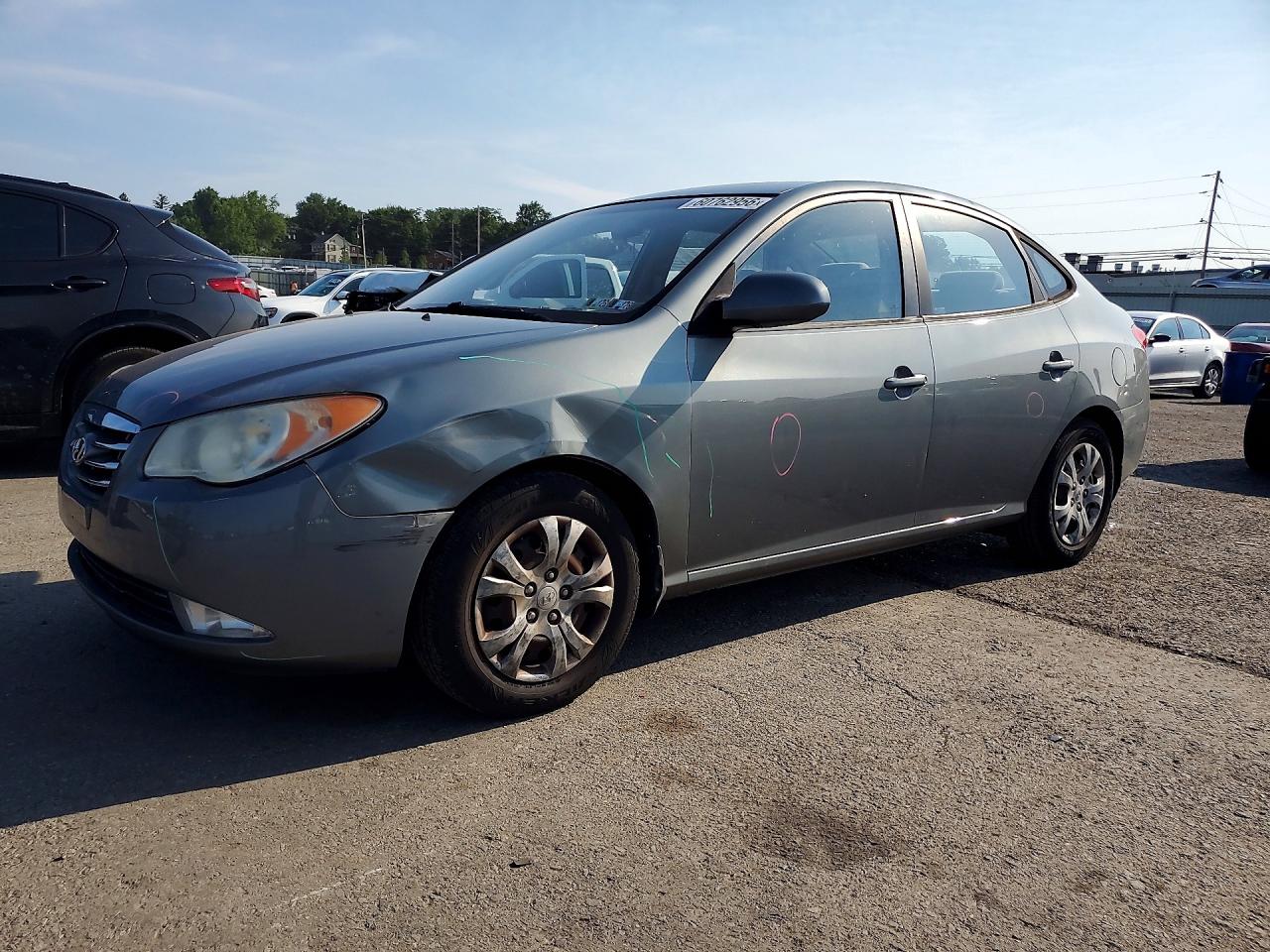 2010 Hyundai Elantra GLS, VIN KMHDU4AD7AU952885 — Front end