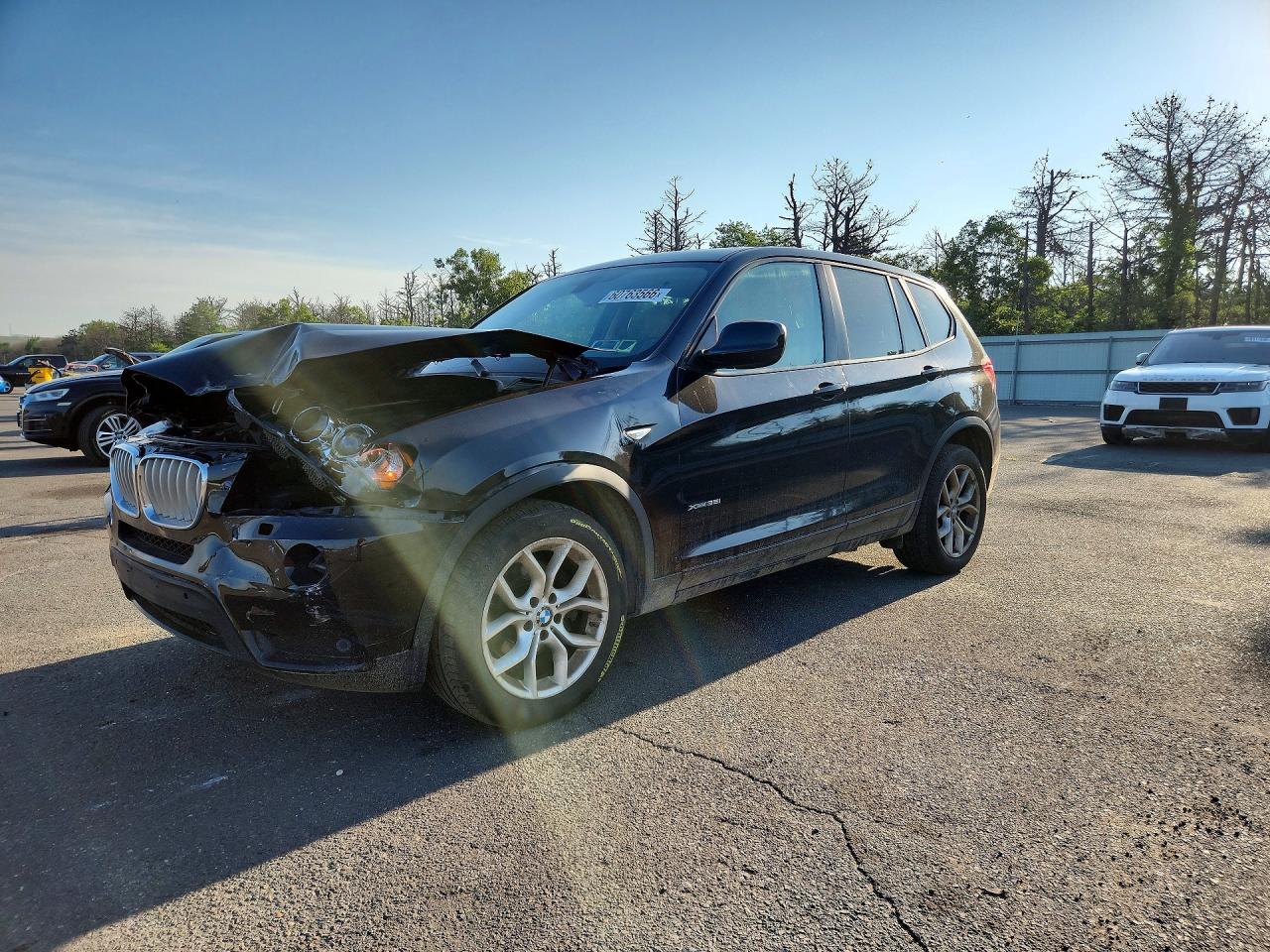2014 BMW X3 xDrive35i, VIN 5UXWX7C51E0E79916 — Front end
