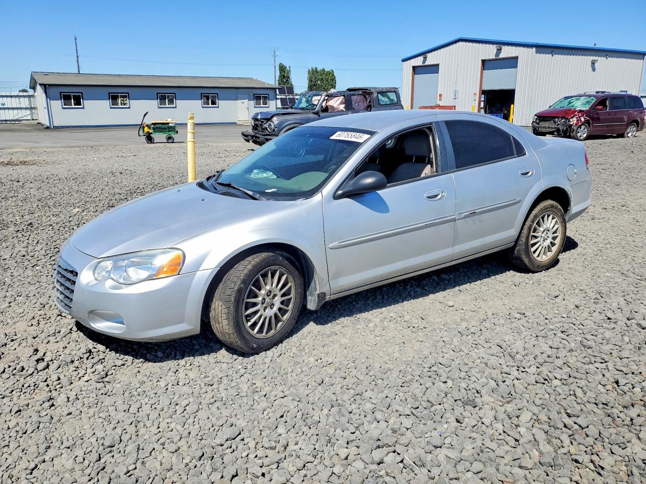 2004 Chrysler Sebring LXi, VIN 1C3EL56R34N176232 — Front end