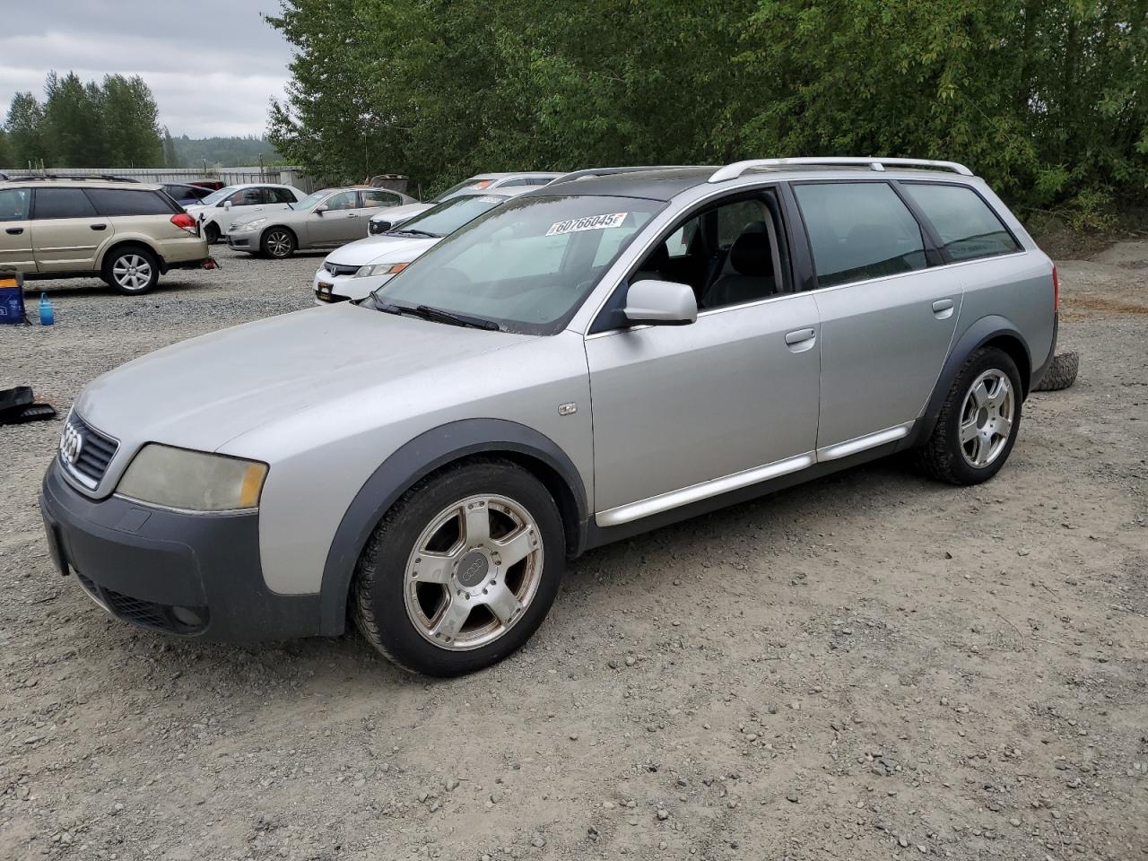 2003 Audi allroad A6 V8, VIN WA1YD64B83N035943 — Мелкие вмятины и царапины