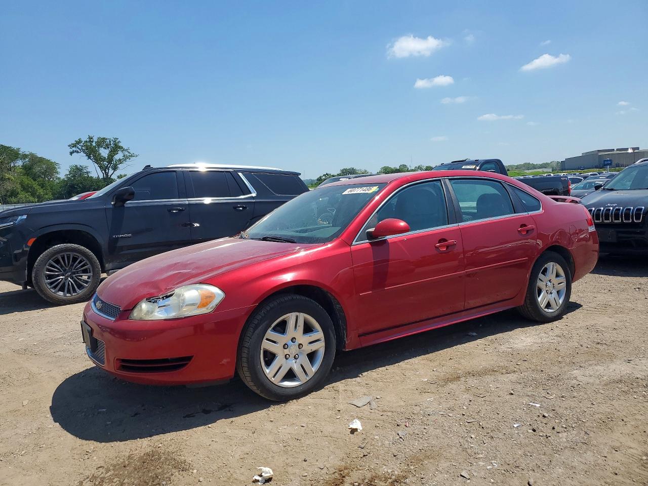2013 Chevrolet Impala LT, VIN 2G1WB5E31D1145460 — Roof