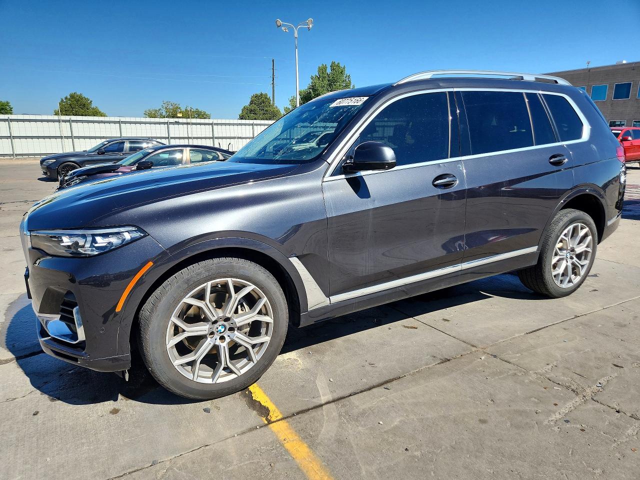 2022 BMW X7 xDrive40i, VIN 5UXCW2C0XN9M94050 — Hail