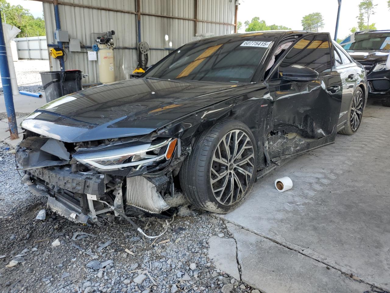 2022 Audi A8, VIN WAULDAF82NN005535 — Side