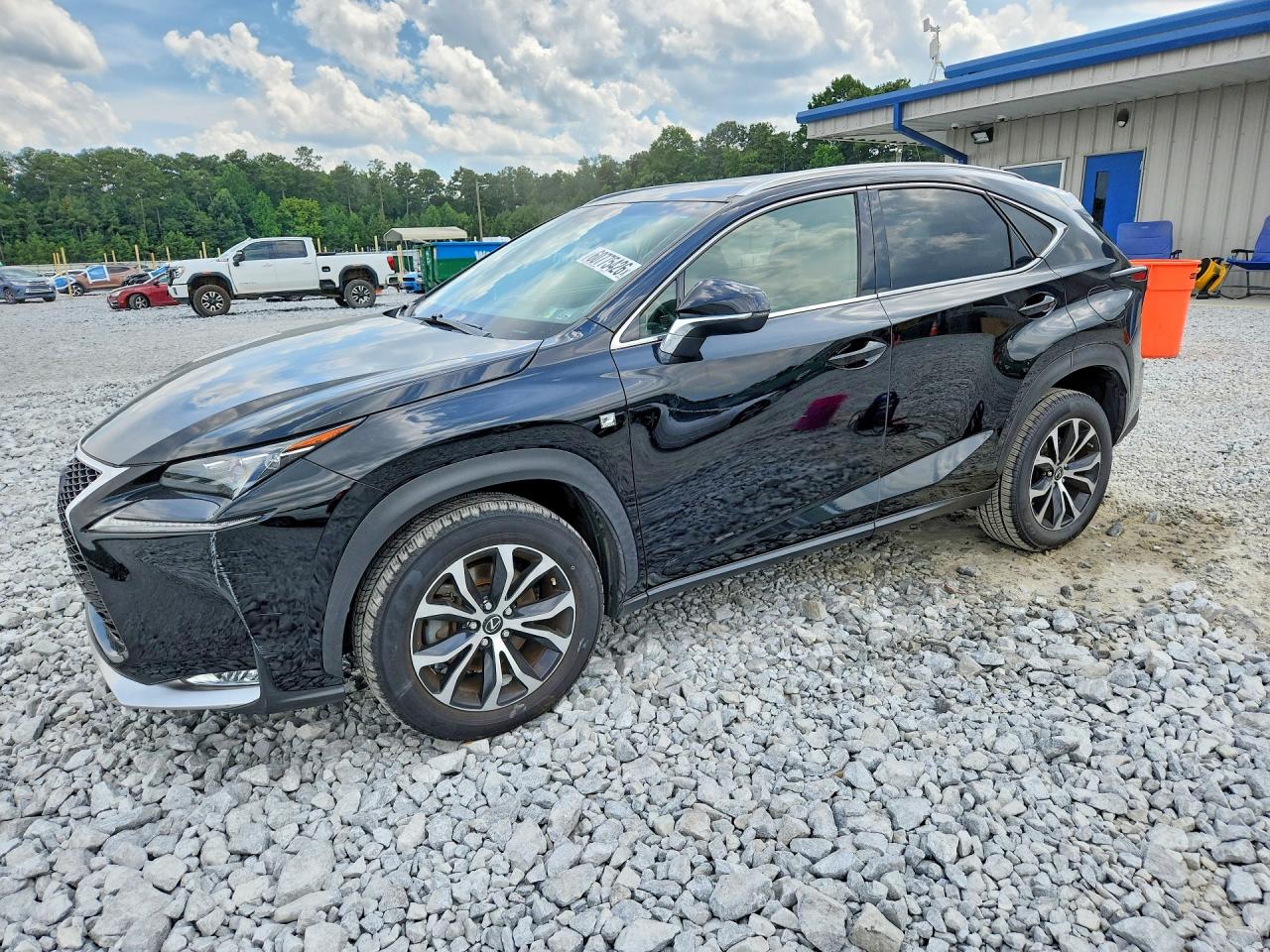 2016 Lexus NX 200t, VIN JTJBARBZ9G2052714 — Rear end