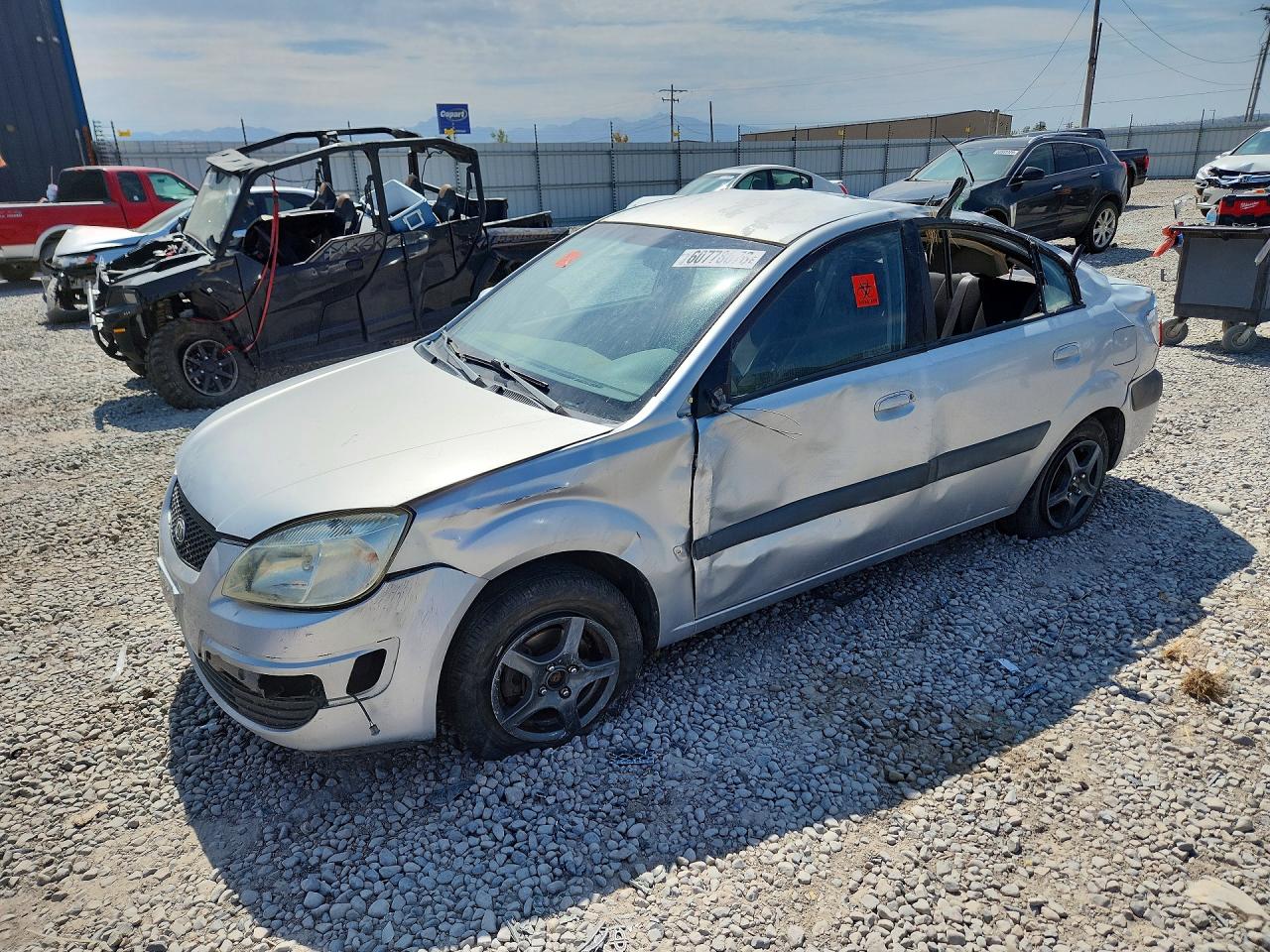 2008 Kia Rio LX, VIN KNADE123286375314 — Rollover