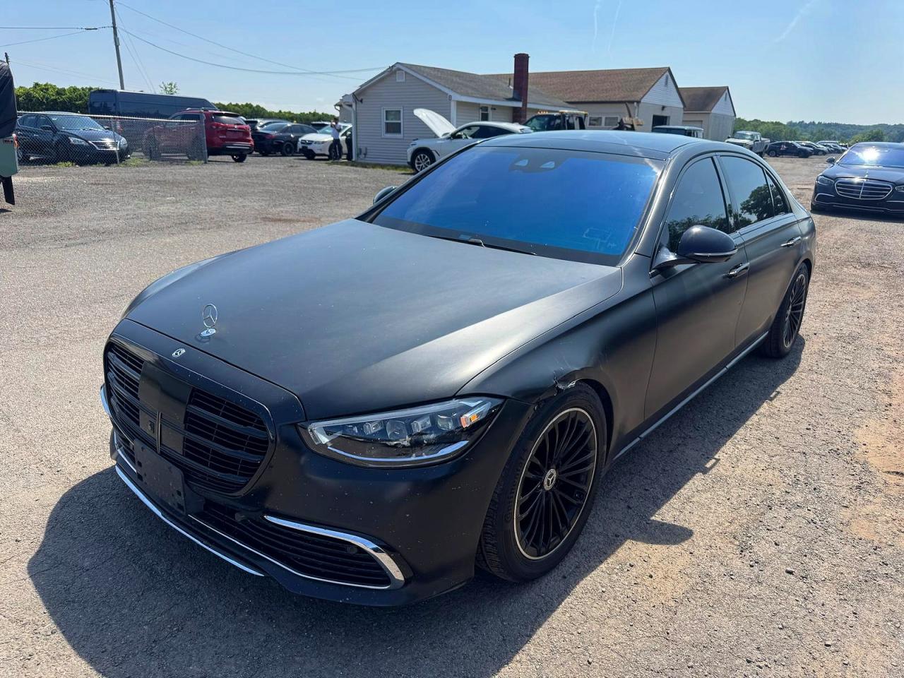 2021 Mercedes-Benz S 580, VIN W1K6G7GB9MA018850 — Side