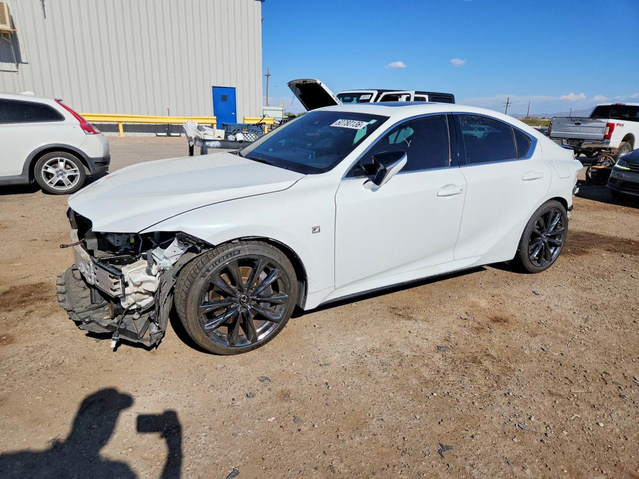 2023 Lexus IS 350 F Sport, VIN JTHGZ1B22P5066070 — Front end