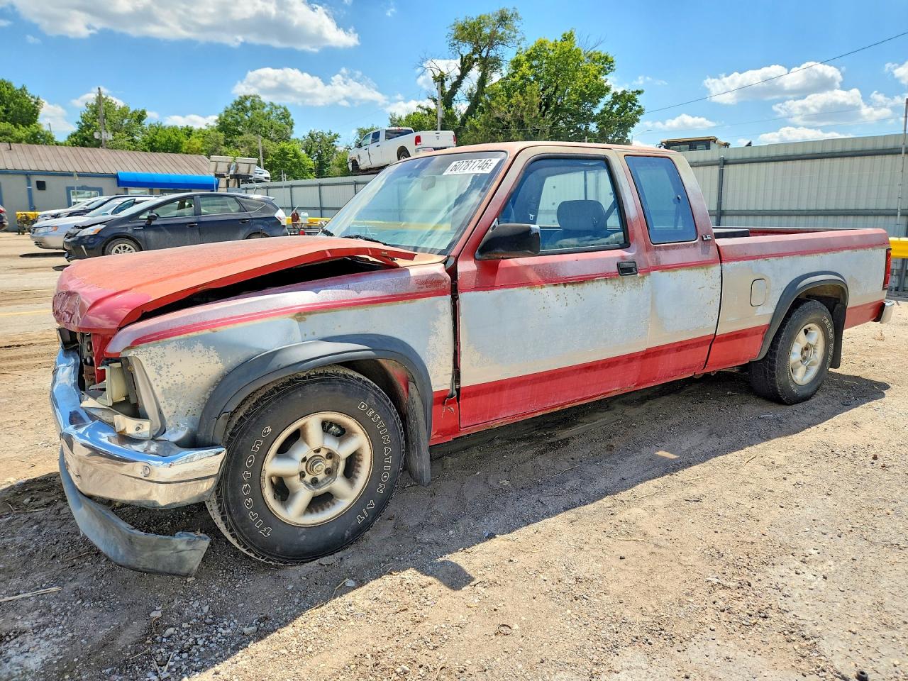 1992 Dodge Dakota, VIN 1B7FL23X4NS619492 — Перед