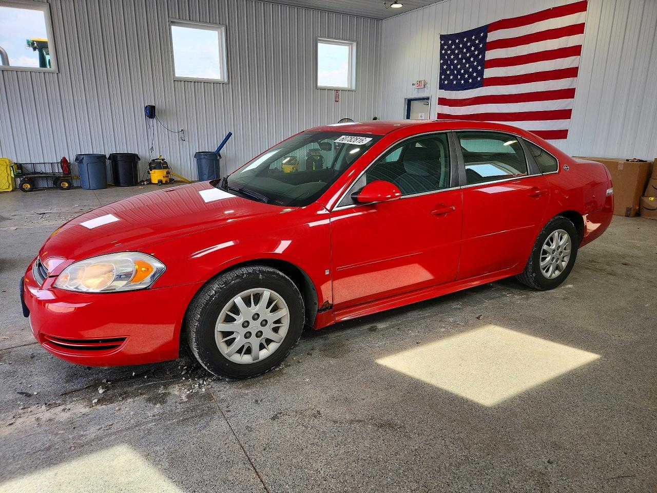 2009 Chevrolet Impala Police Police, VIN 2G1WS57MX91273306 — Minor dents and scratches