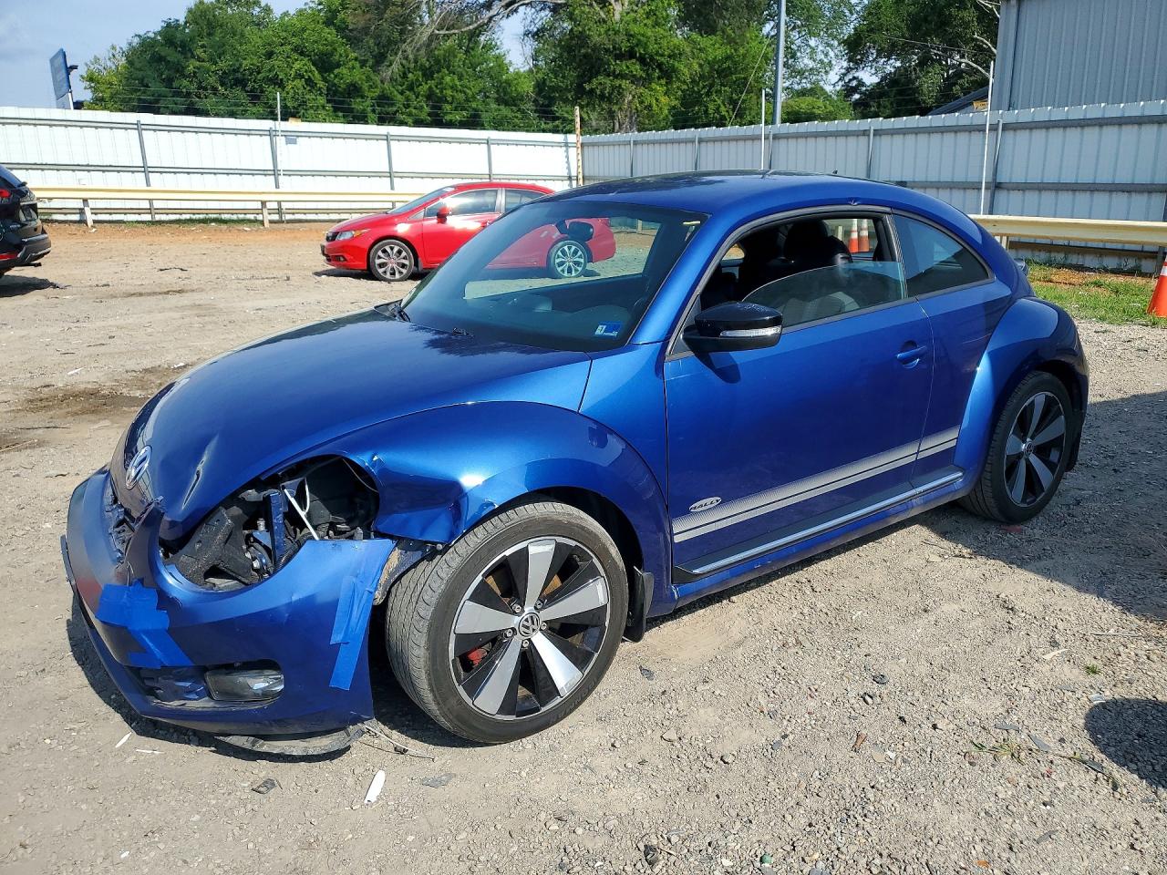 2012 Volkswagen Beetle Turbo, VIN 3VW4A7AT5CM634676 — Front end