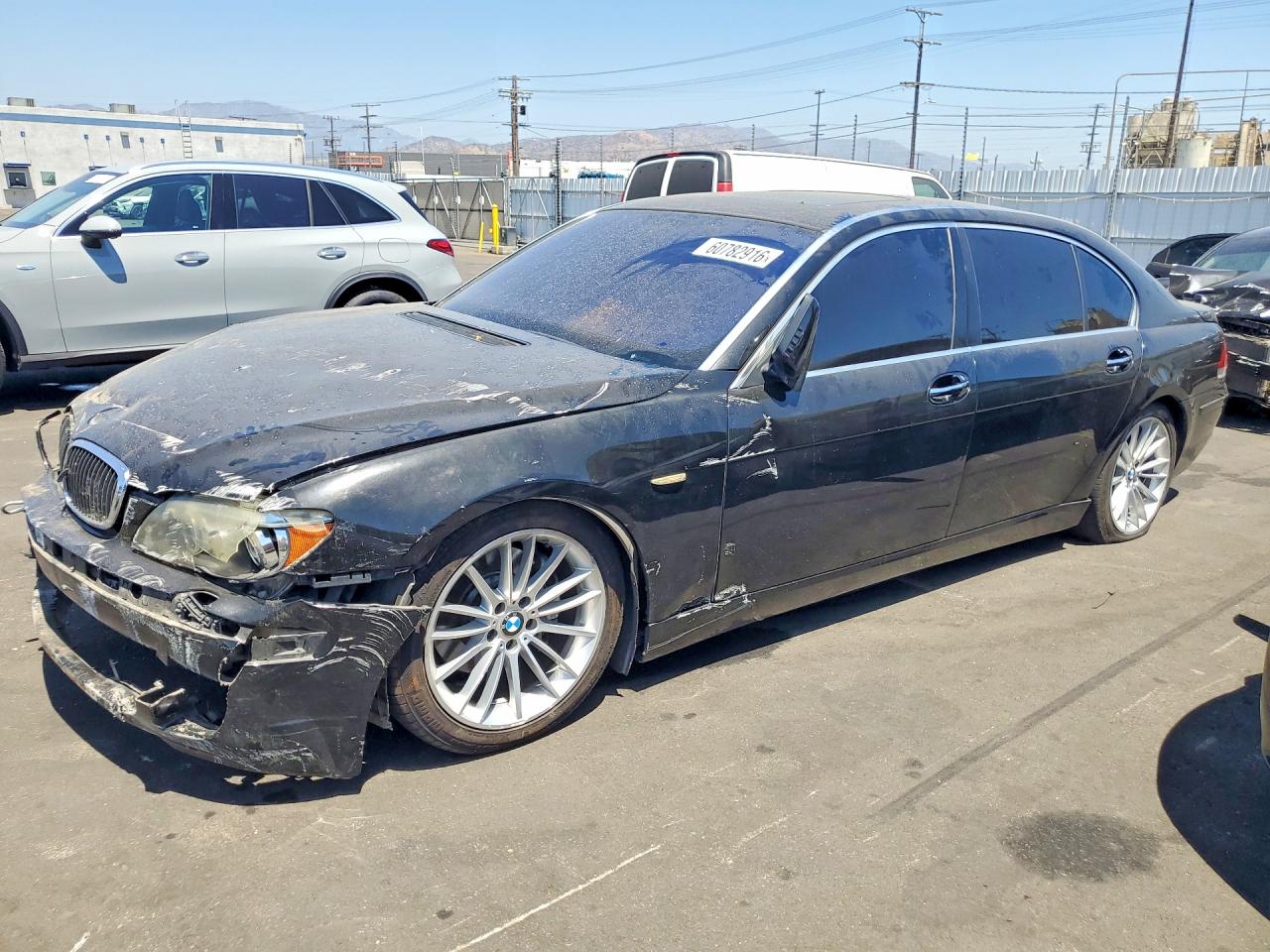 2006 BMW 7 Series 750Li, VIN WBAHN83596DT29904 — Front end