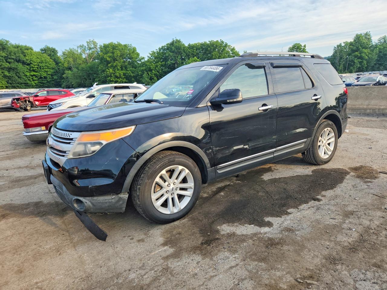 2012 Ford Explorer XLT, VIN 1FMHK8D89CGA38278 — Front end