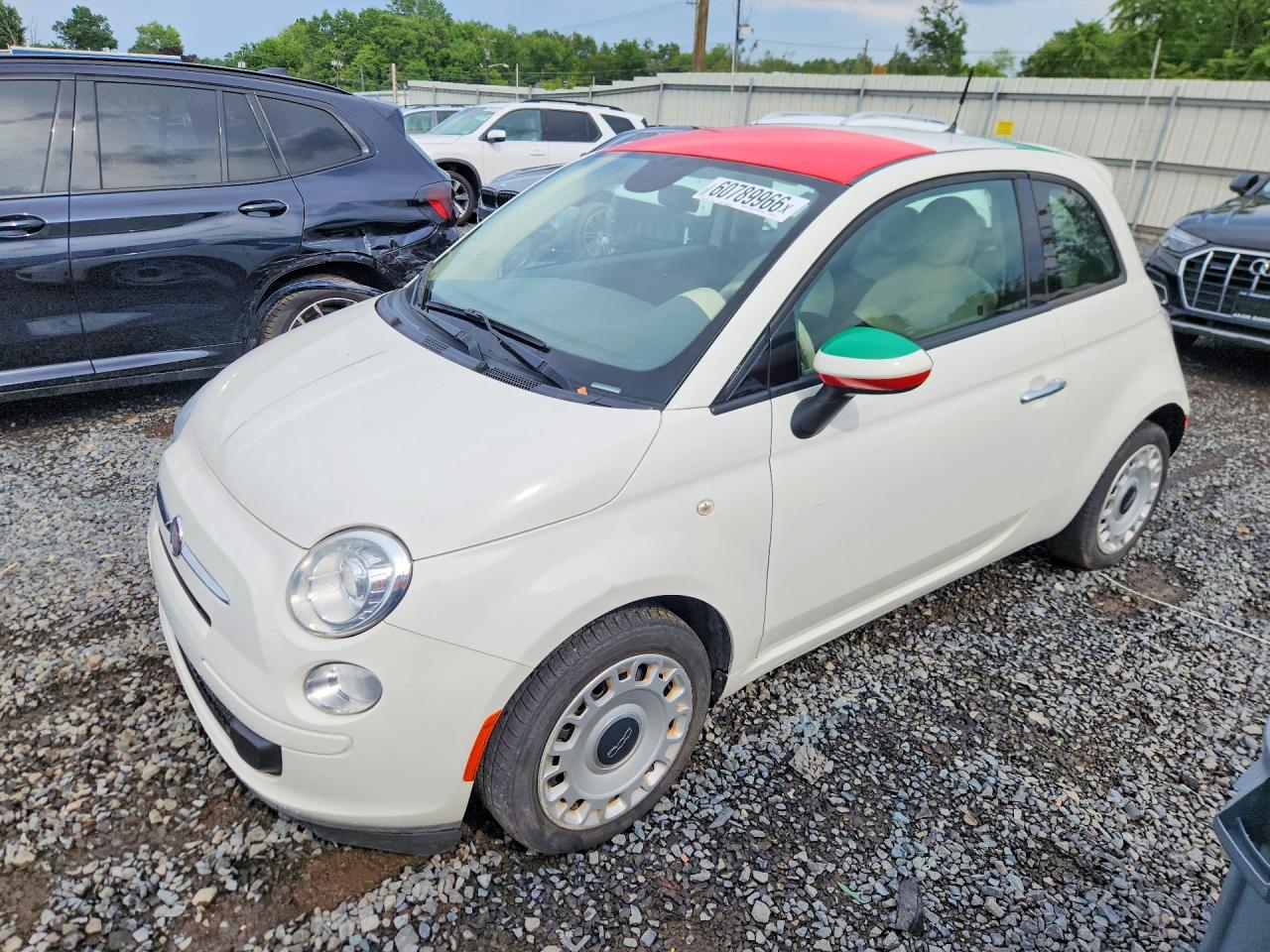 2015 FIAT 500 Pop, VIN 3C3CFFAR8FT502363 — Minor dents and scratches