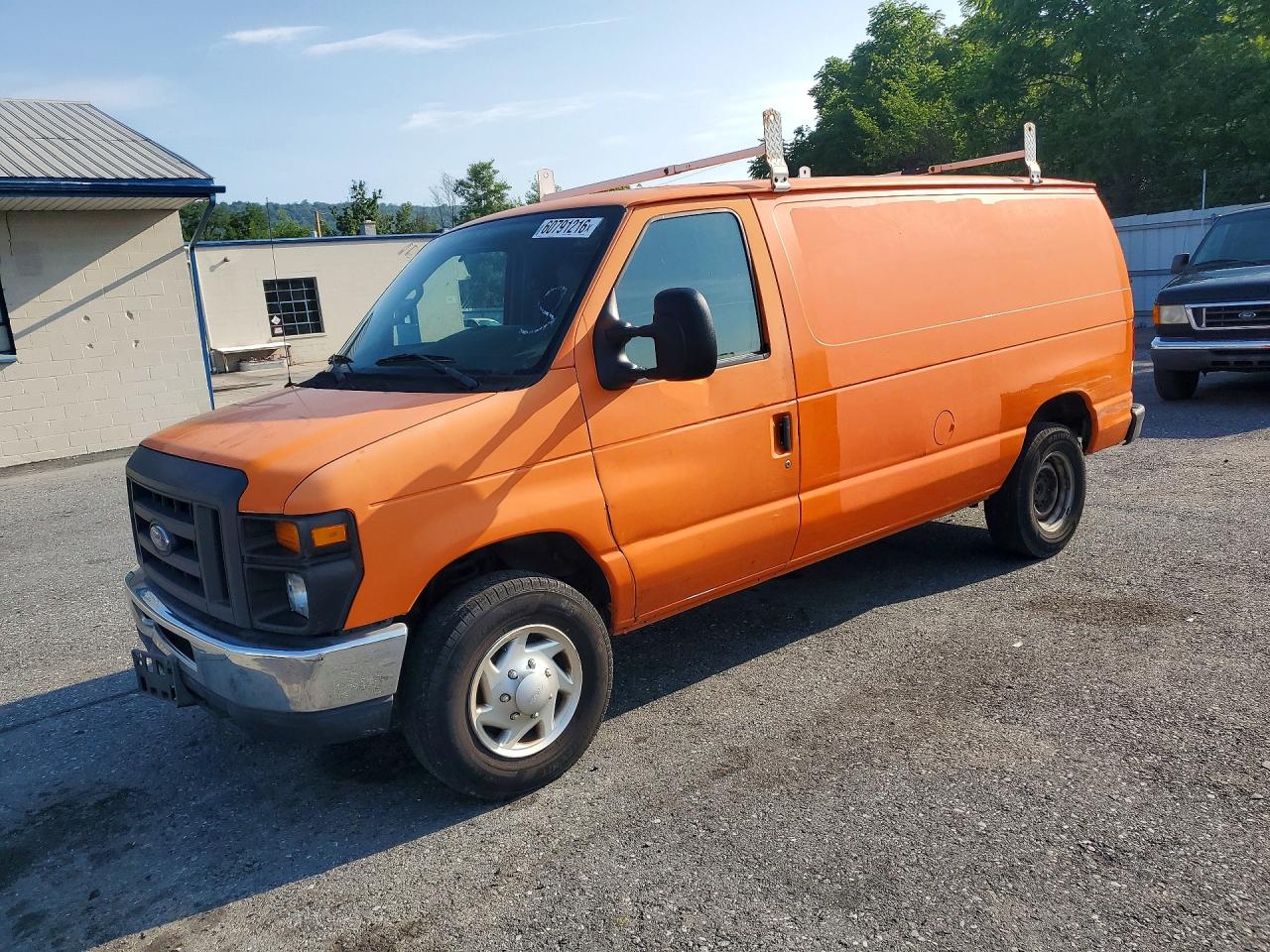 2014 Ford Econoline Cargo Commercial, VIN 1FTNE2EW9EDA04693 — Rear end