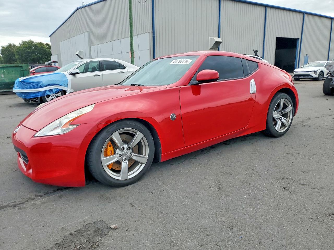 2009 Nissan 370Z, VIN JN1AZ44E89M400369 — Перед