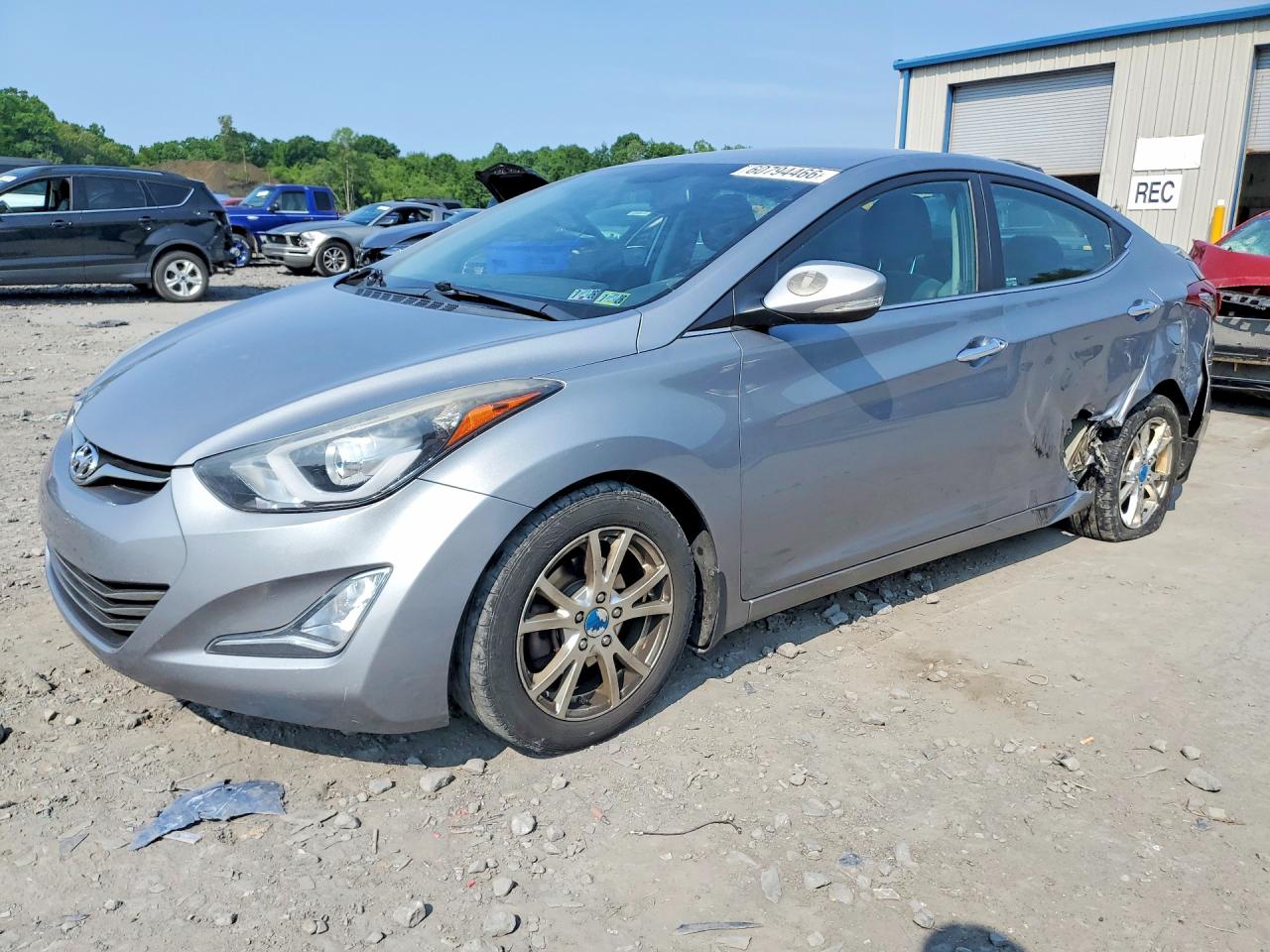 2015 Hyundai Elantra SE, VIN KMHDH4AE6FU327799 — Side