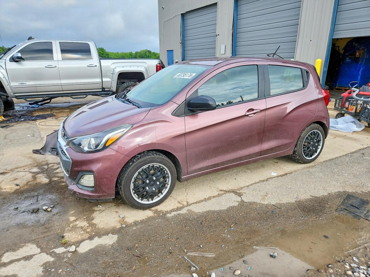 2020 Chevrolet Spark LS, VIN KL8CB6SA8LC424201 — Side