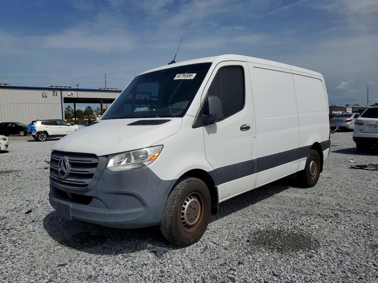 2022 Mercedes-Benz Sprinter Cargo, VIN W1Y4EBHY9NT103475 — Normal wear