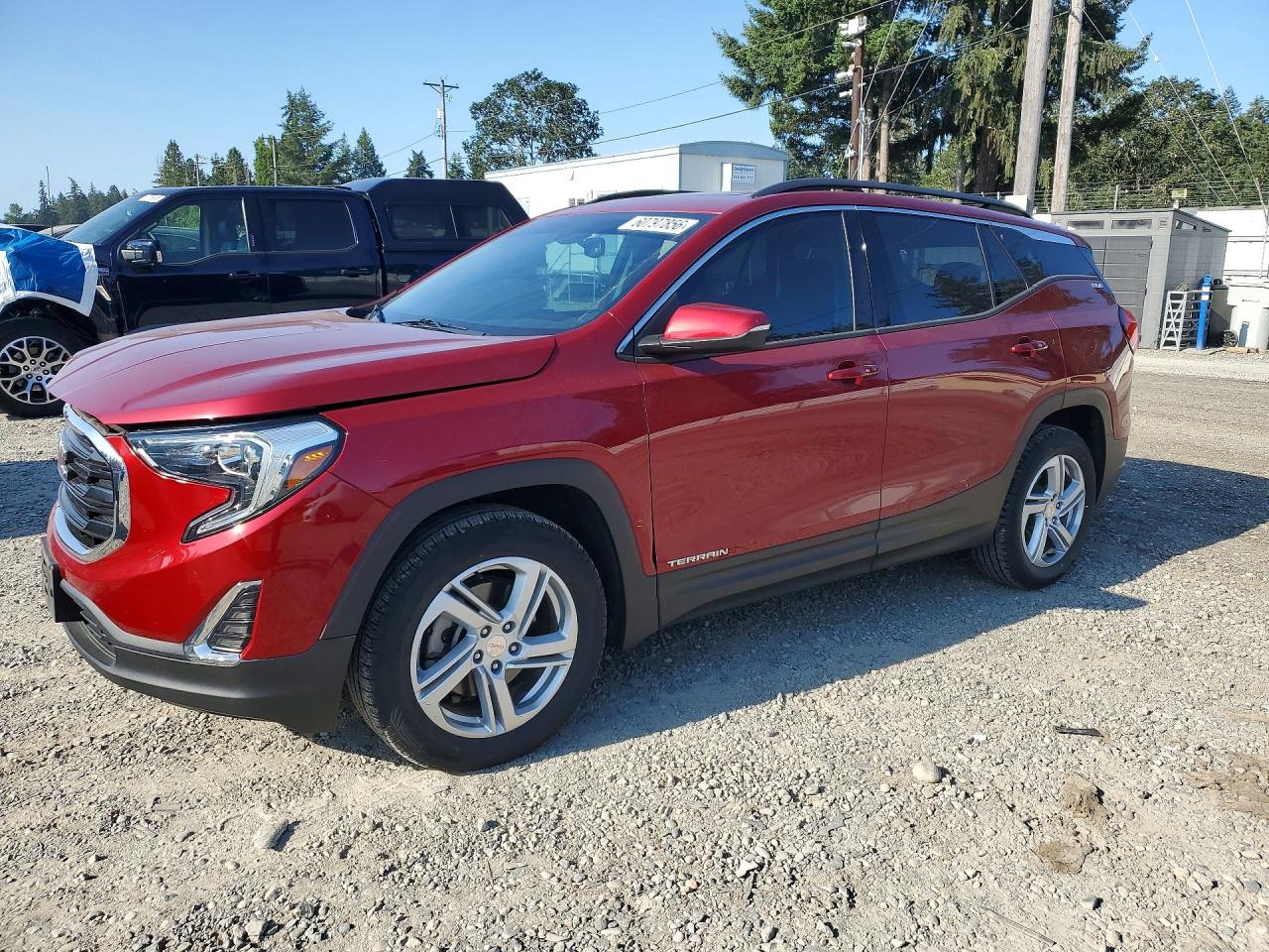 2019 GMC Terrain SLE, VIN 3GKALTEX8KL101798 — Перед