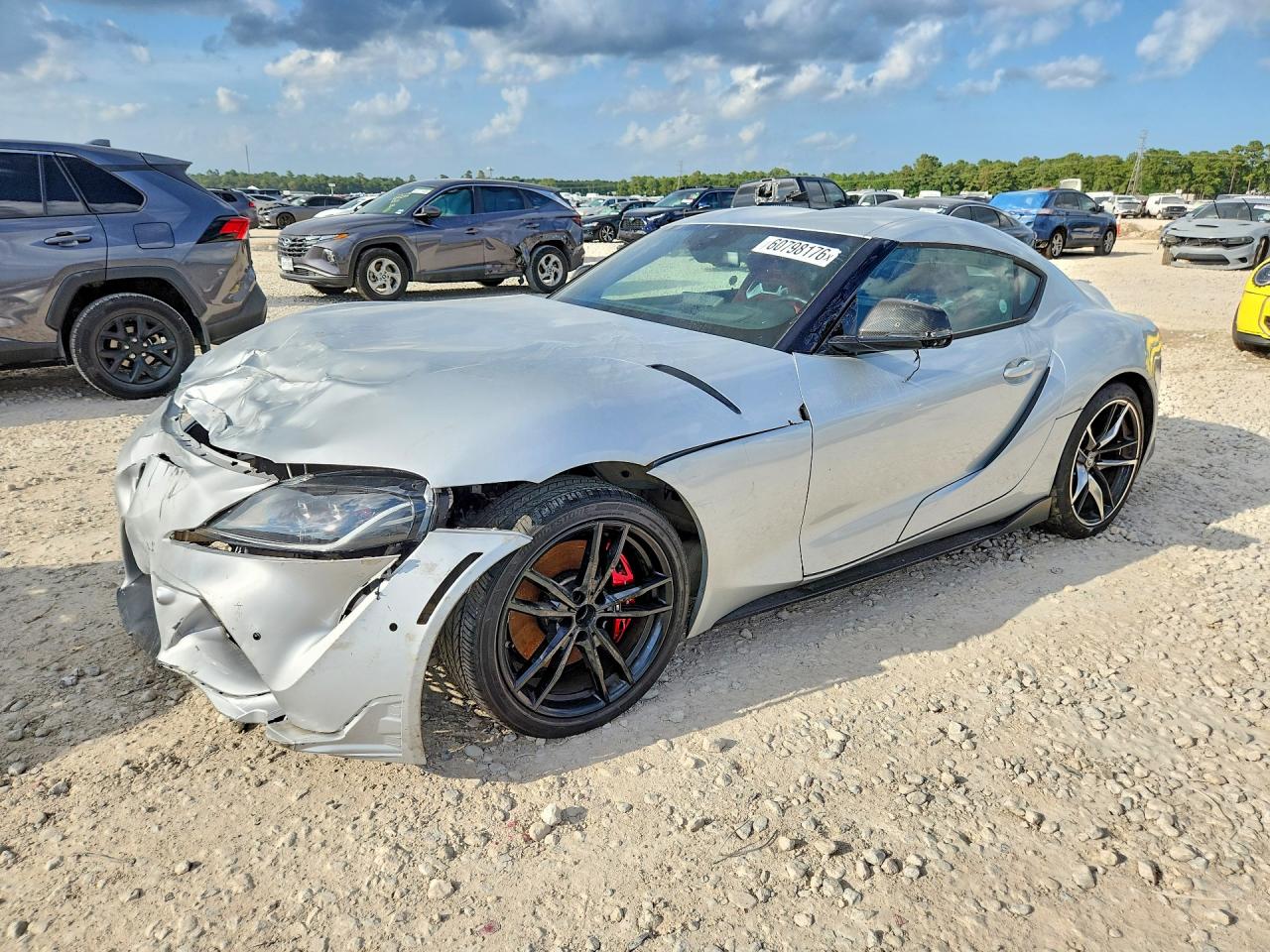 2022 Toyota Supra Premium, VIN WZ1DB0C06NW053430 — Front end