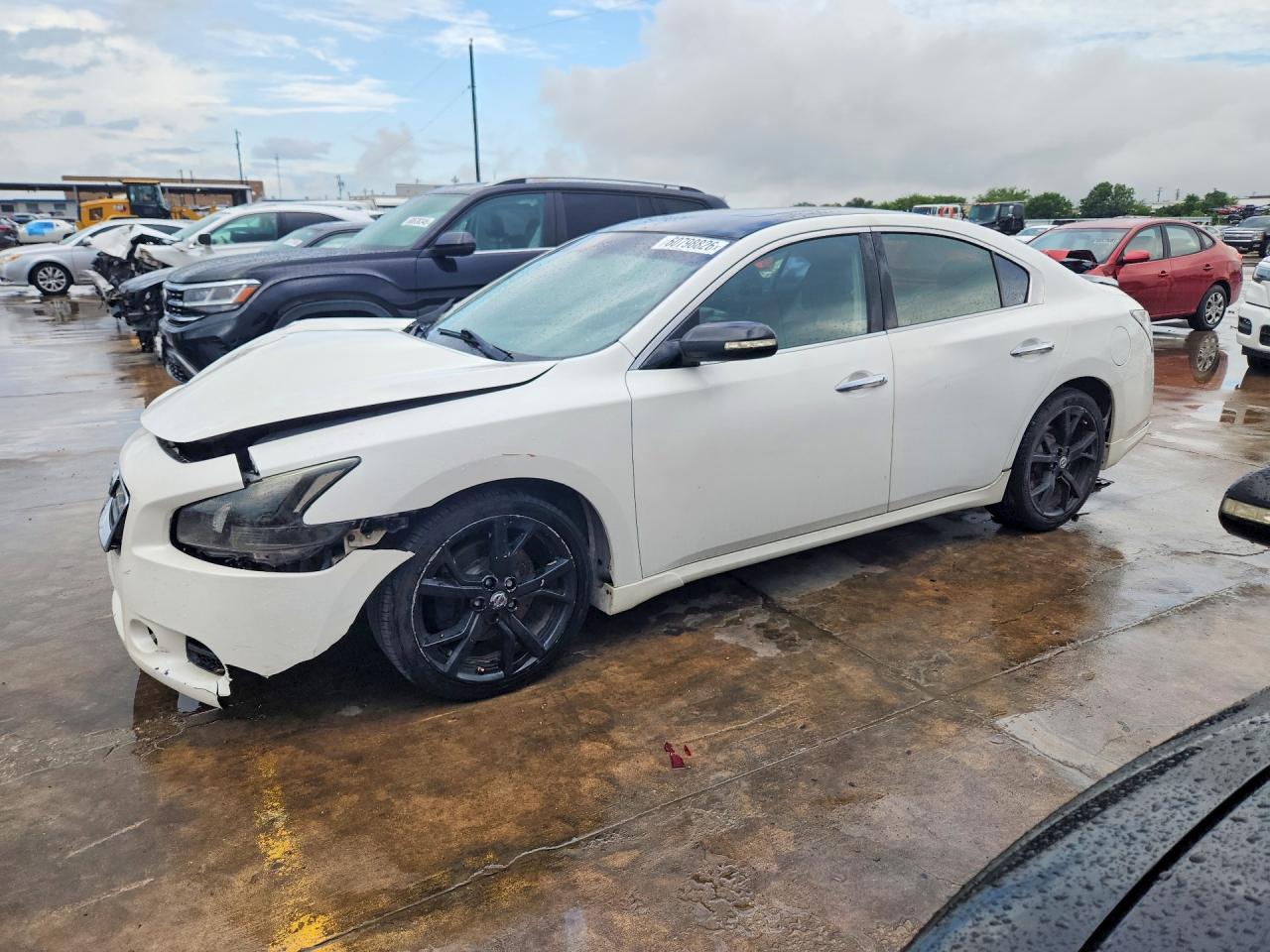 2012 Nissan Maxima SV, VIN 1N4AA5AP7CC812396 — Перед