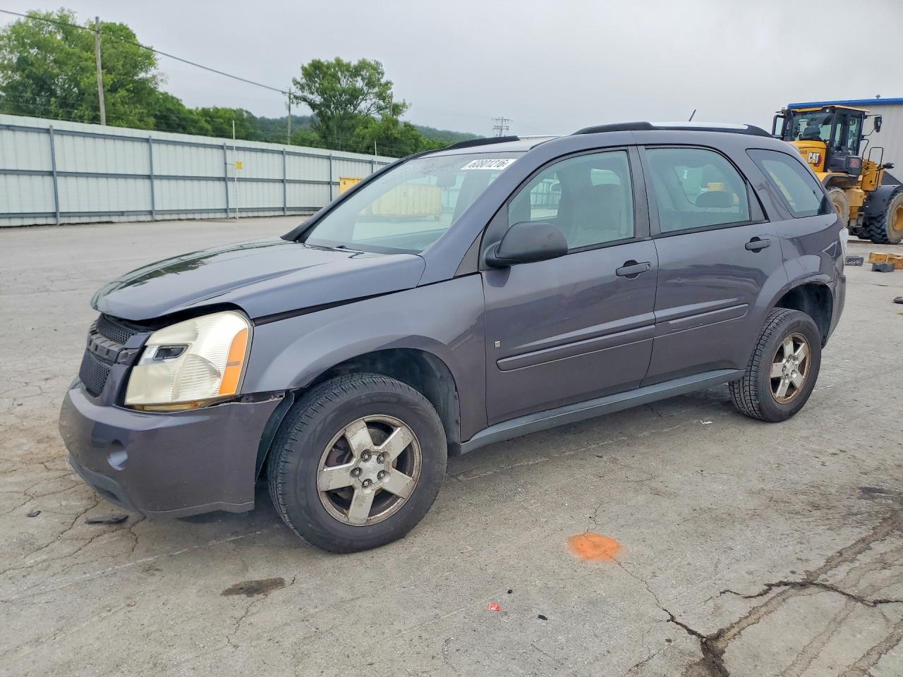 2007 Chevrolet Equinox LS, VIN 2CNDL23F276095176 — Front end