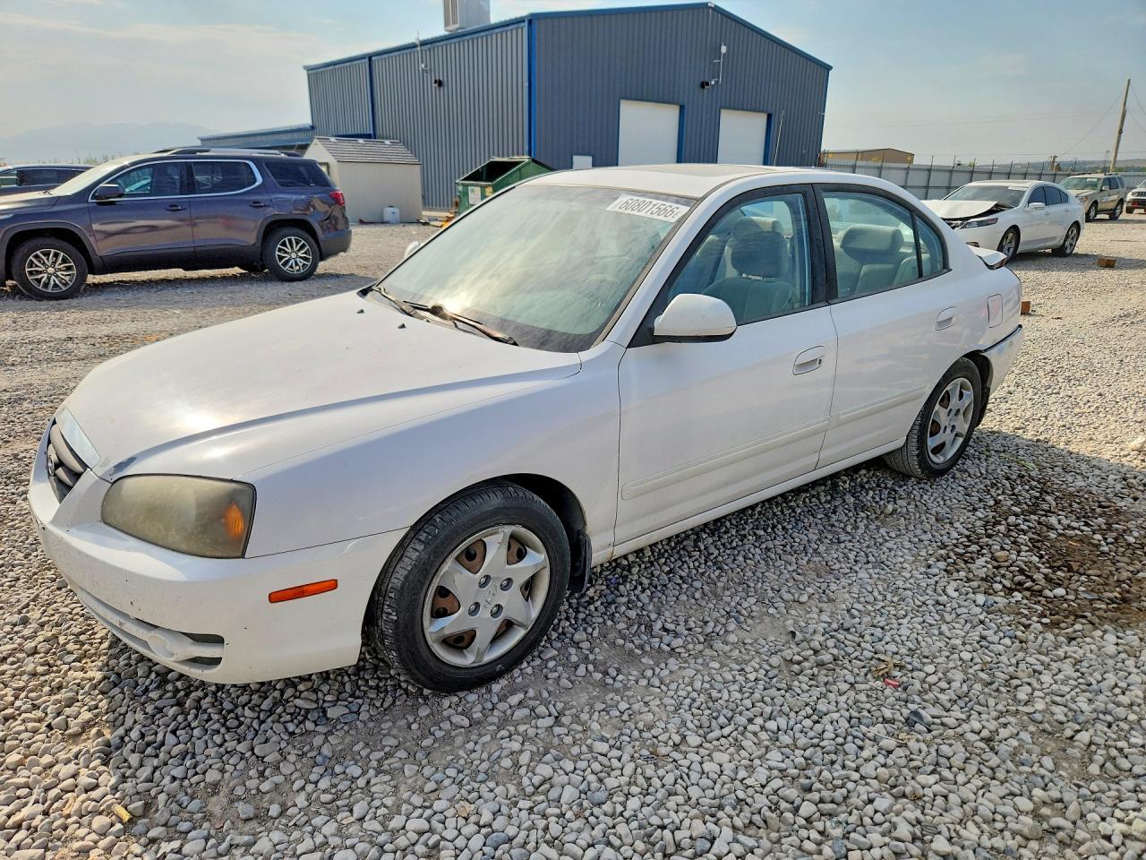 2006 Hyundai Elantra GLS, VIN KMHDN46D96U297223 — Rear end
