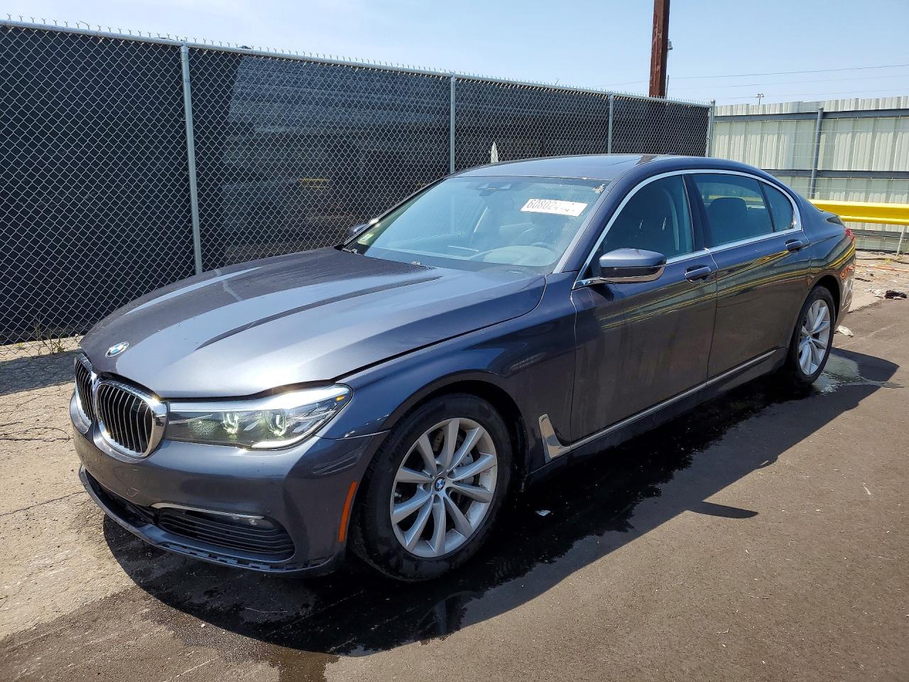 2018 BMW 7 Series 740i xDrive, VIN WBA7E4C54JGV23896 — Minor dents and scratches