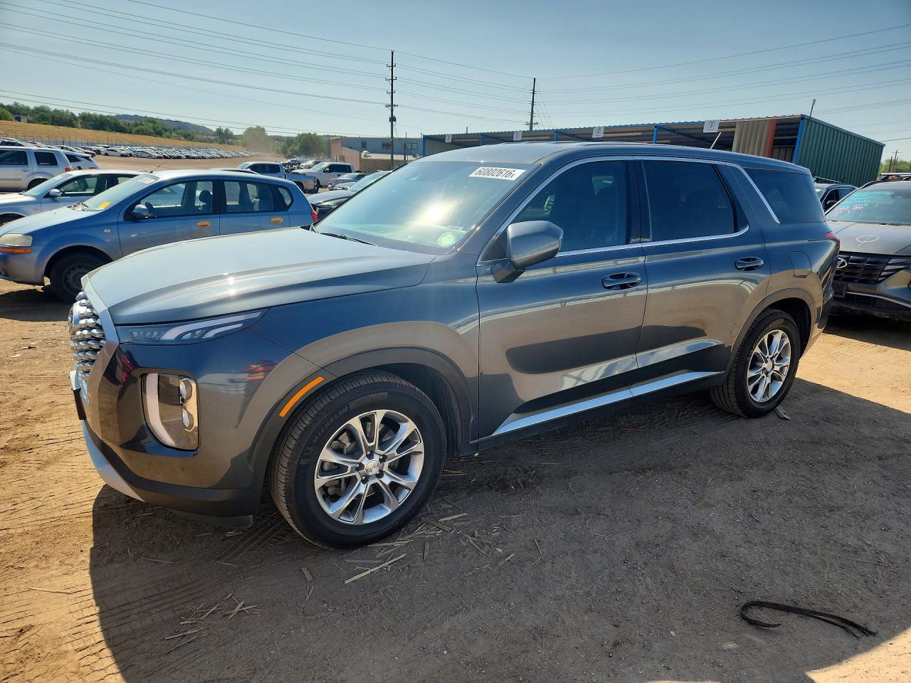 2021 Hyundai Palisade SE, VIN KM8R1DHE9MU216189 — Hail
