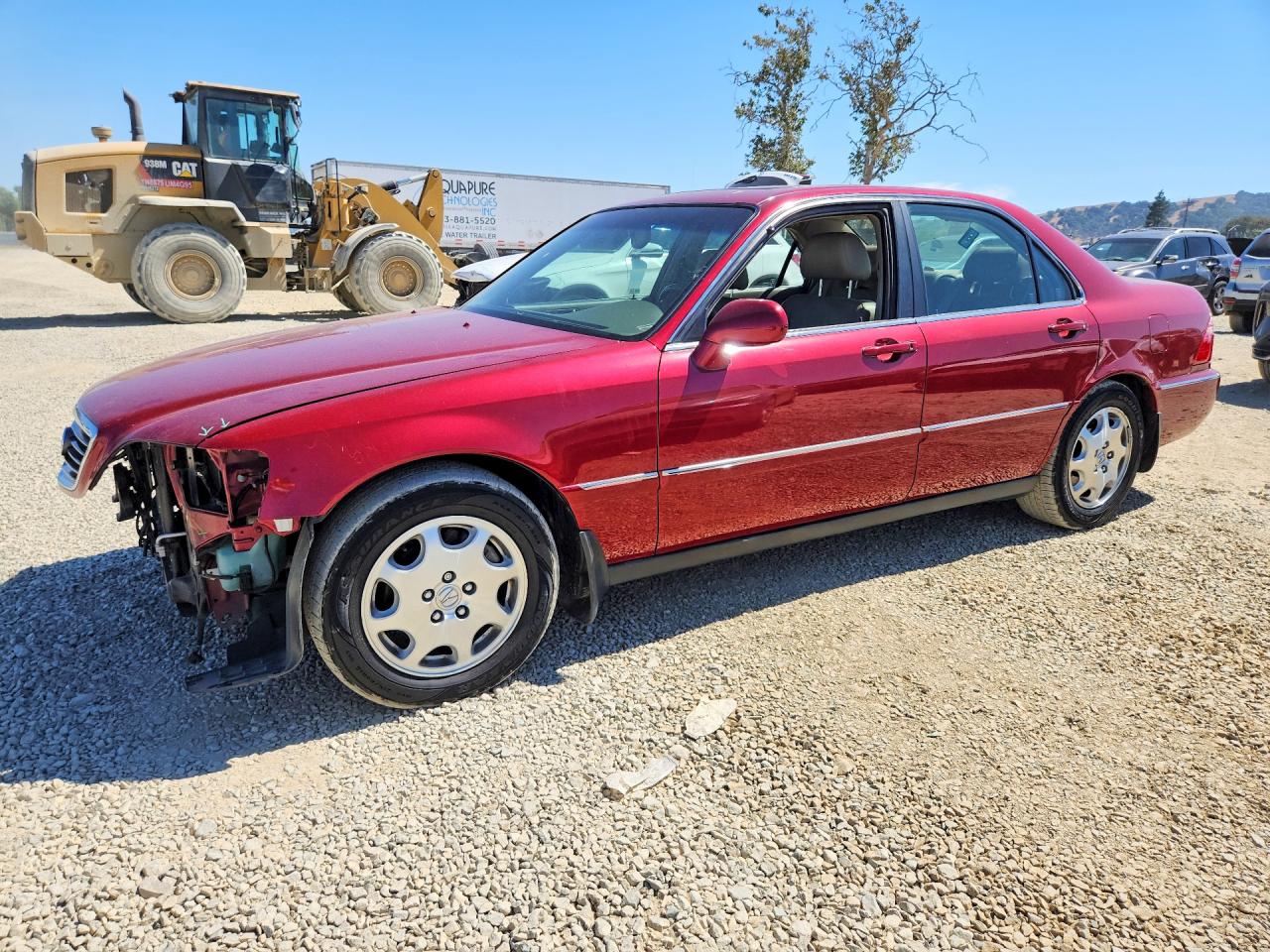 2000 Acura RL, VIN JH4KA9668YC013514 — Перед