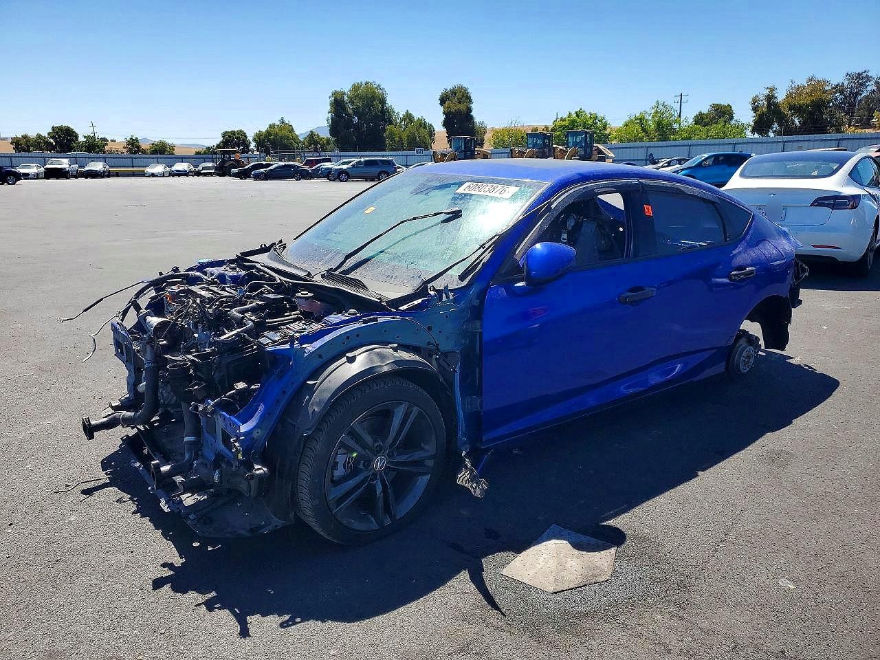 2023 Acura Integra Technology, VIN 19UDE4G77PA002900 — Vandalism