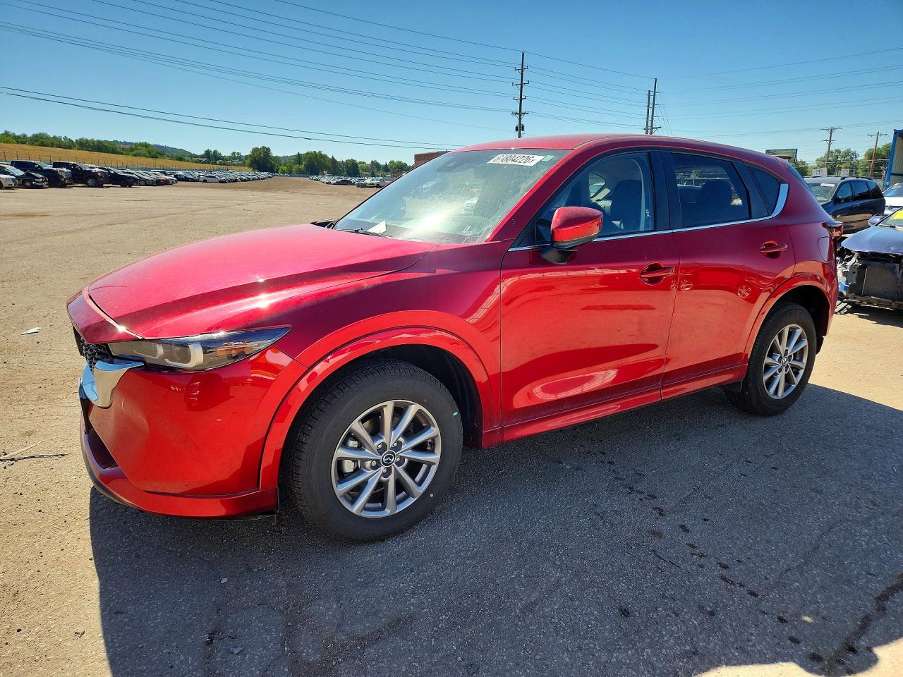 2025 Mazda CX-5 S Select, VIN JM3KFBBL7S0662484 — Rear end