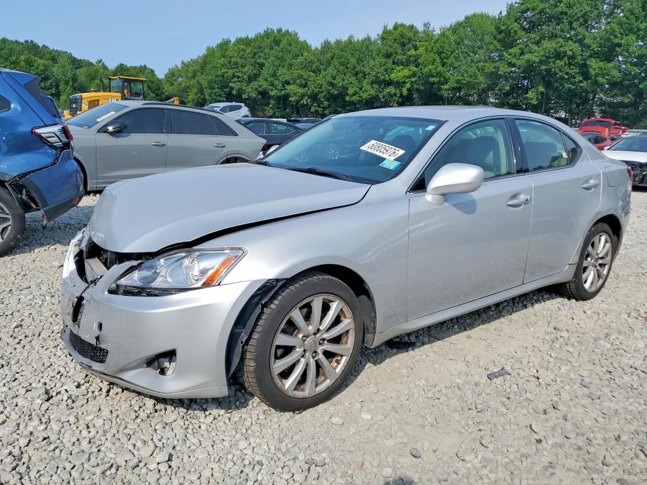 2007 Lexus IS 250, VIN JTHCK262872011210 — Front end