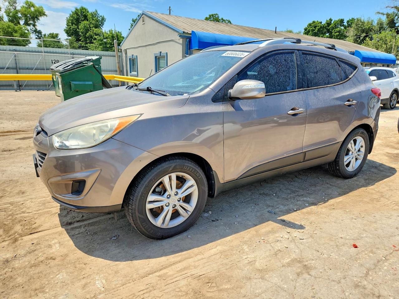2012 Hyundai Tucson GLS, VIN KM8JU3AC3CU505851 — Undercarriage