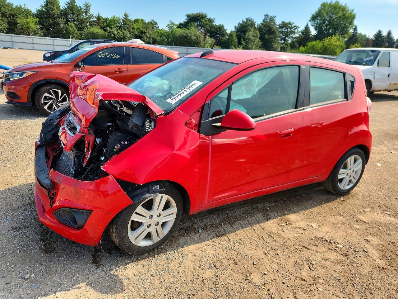 2015 Chevrolet Spark LT, VIN KL8CD6S99FC763277 — Перед