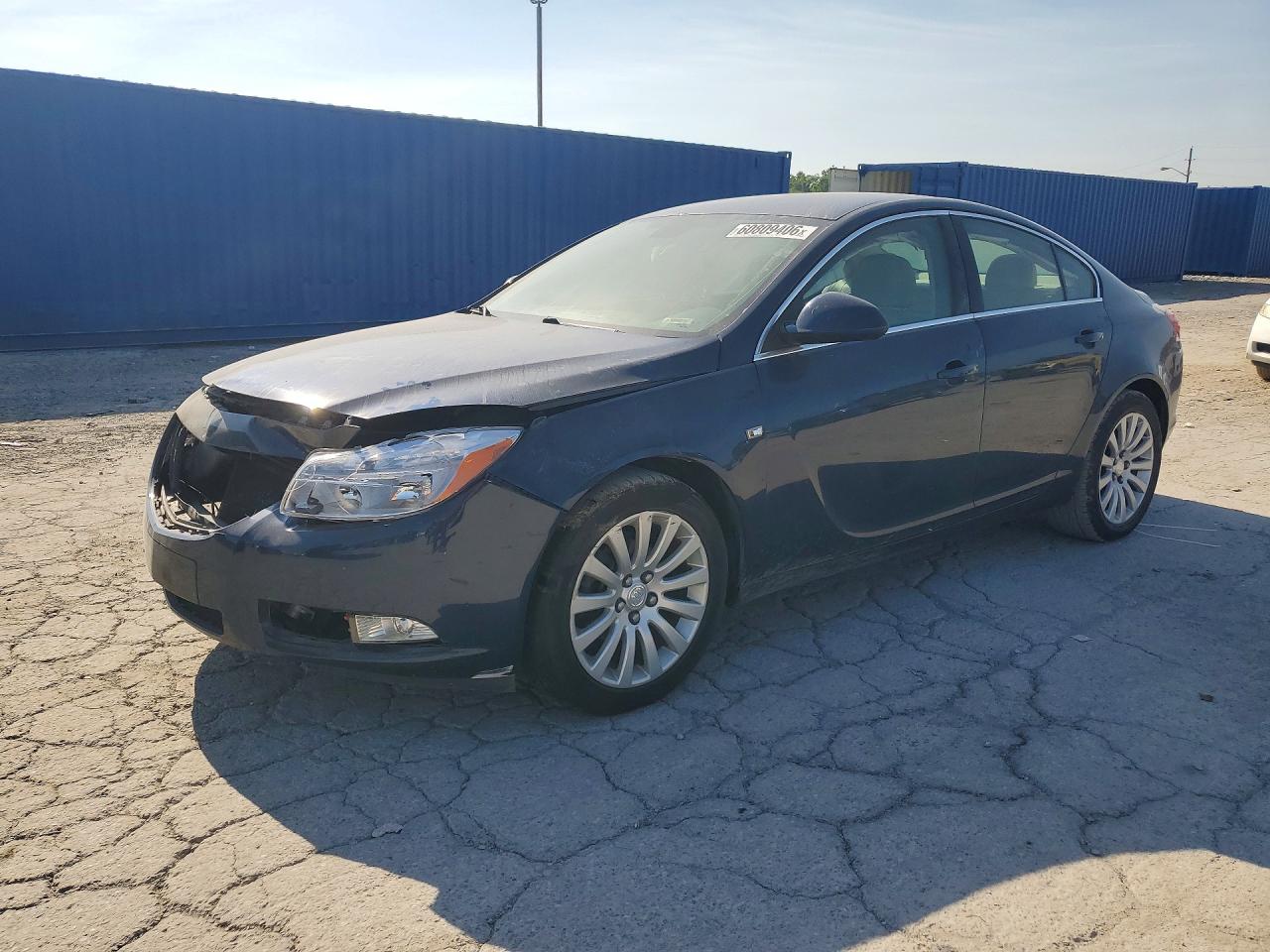 2011 Buick Regal CXL RL3, VIN W04GR5EC9B1033123 — Front end