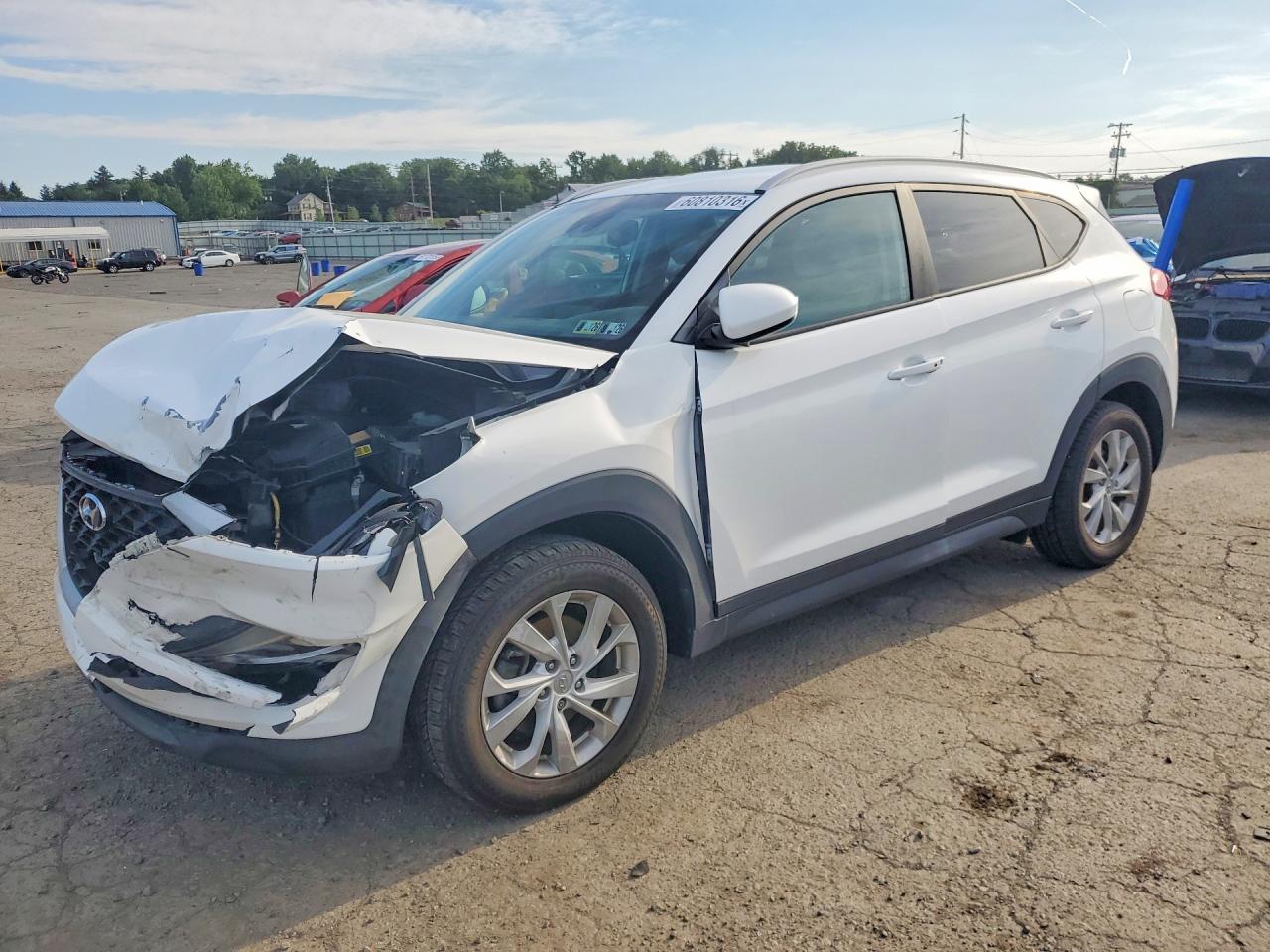 2019 Hyundai Tucson Value, VIN KM8J3CA49KU985100 — Front end
