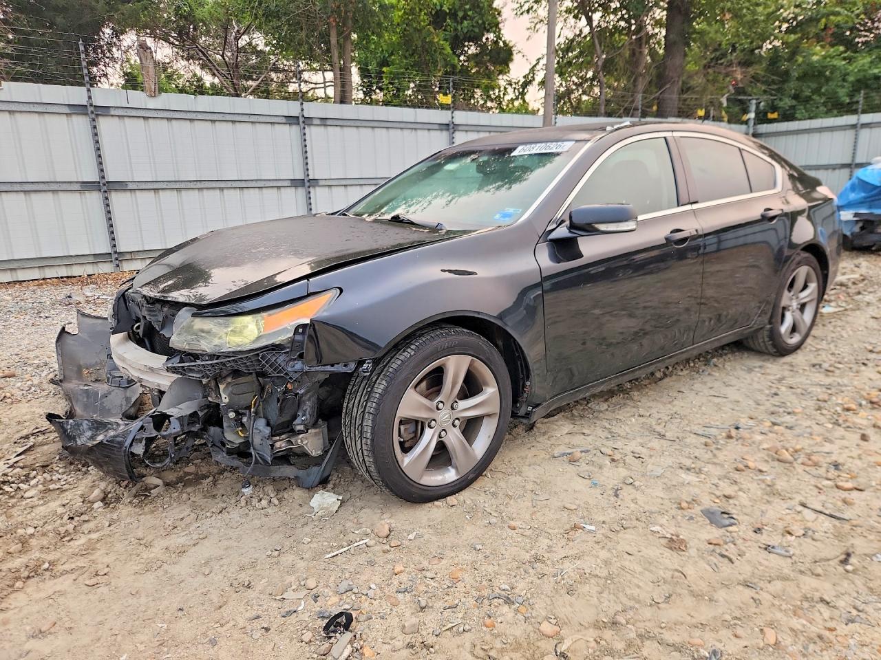 2013 Acura TL Advance, VIN 19UUA8F71DA001872 — Front end