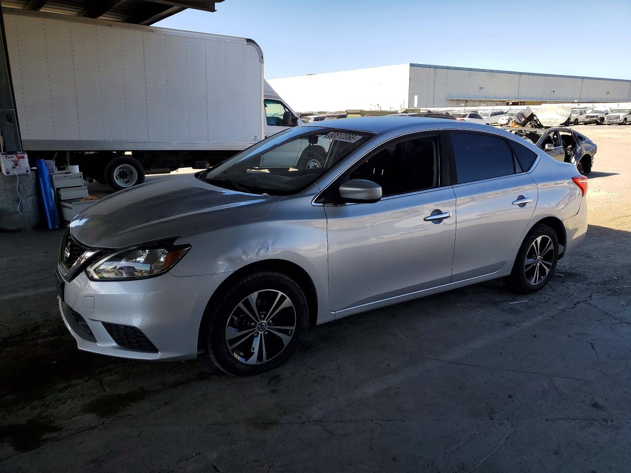 2018 Nissan Sentra SV, VIN 3N1AB7AP7JY255242 — Vandalism
