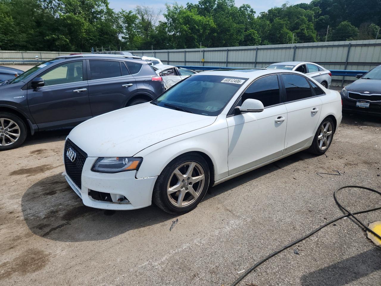 2009 Audi A4 Premium, VIN WAULF78K99N025230 — Front end