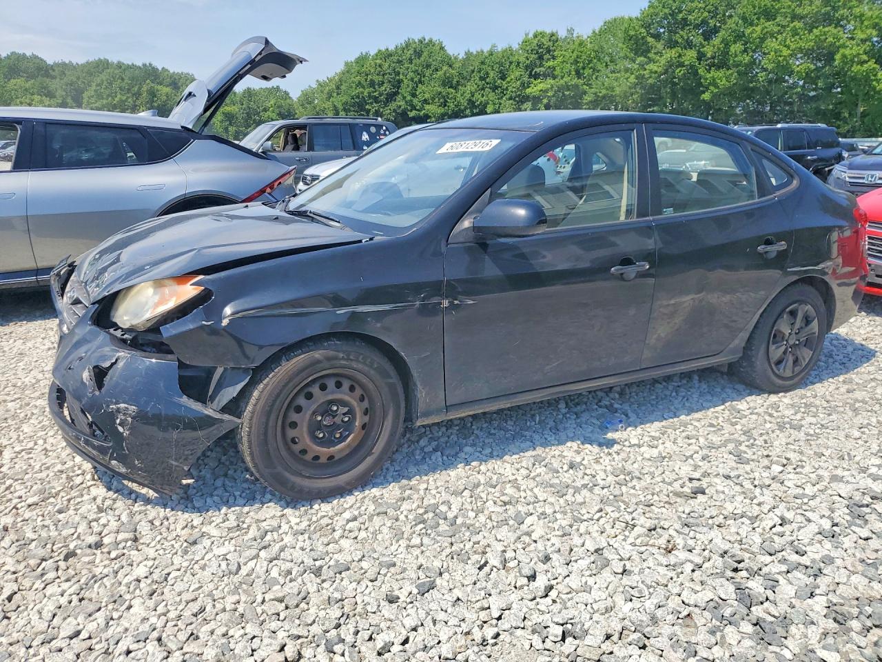 2009 Hyundai Elantra GLS, VIN KMHDU46D59U806151 — Front end