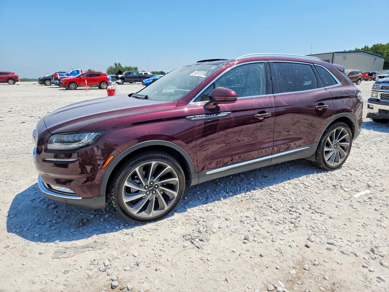 2022 Lincoln Nautilus Reserve, VIN 2LMPJ8K95NBL08051 — Rear end