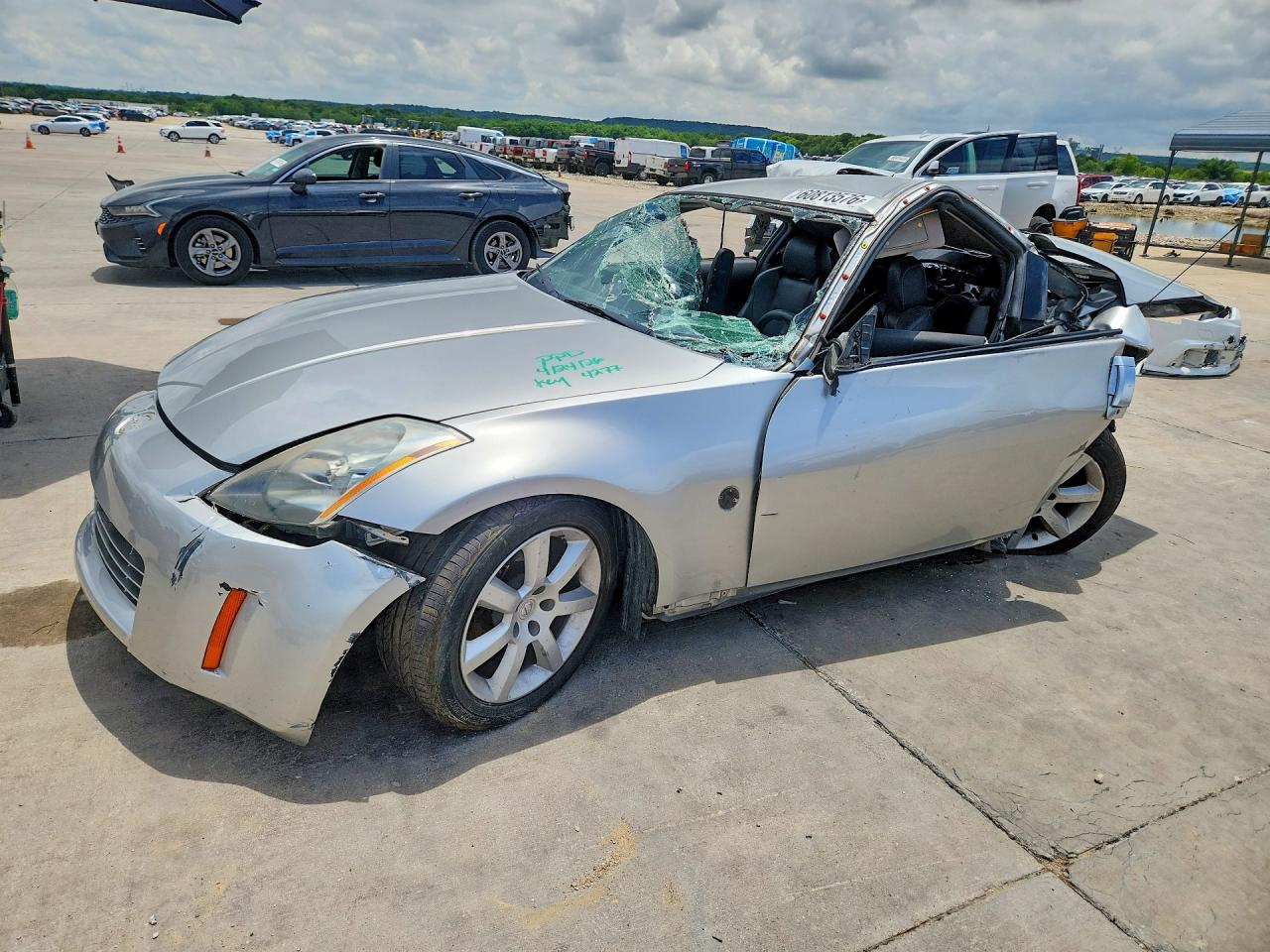 2003 Nissan 350Z Performance, VIN JN1AZ34D43T104277 — Rear end
